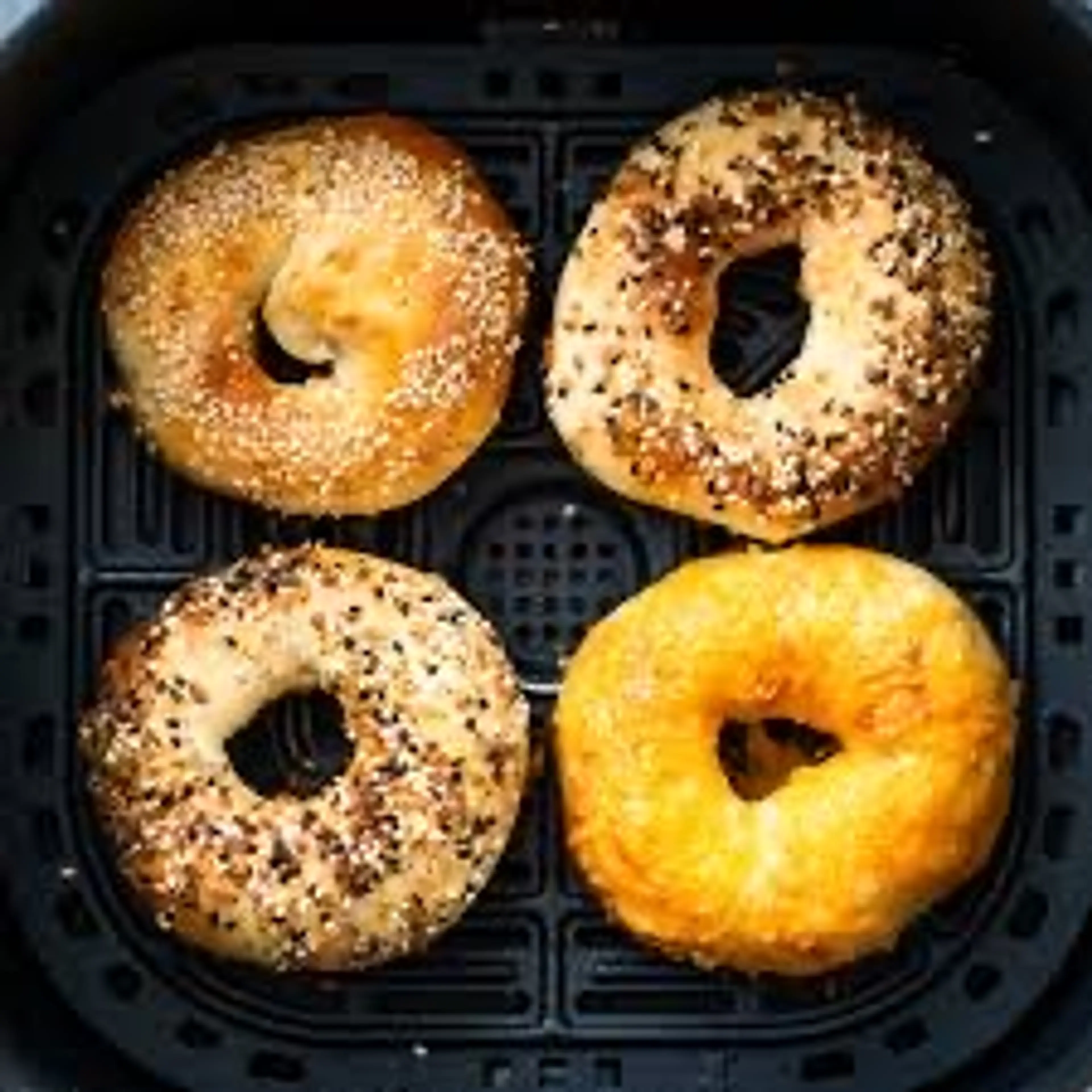 Air Fryer Bagel