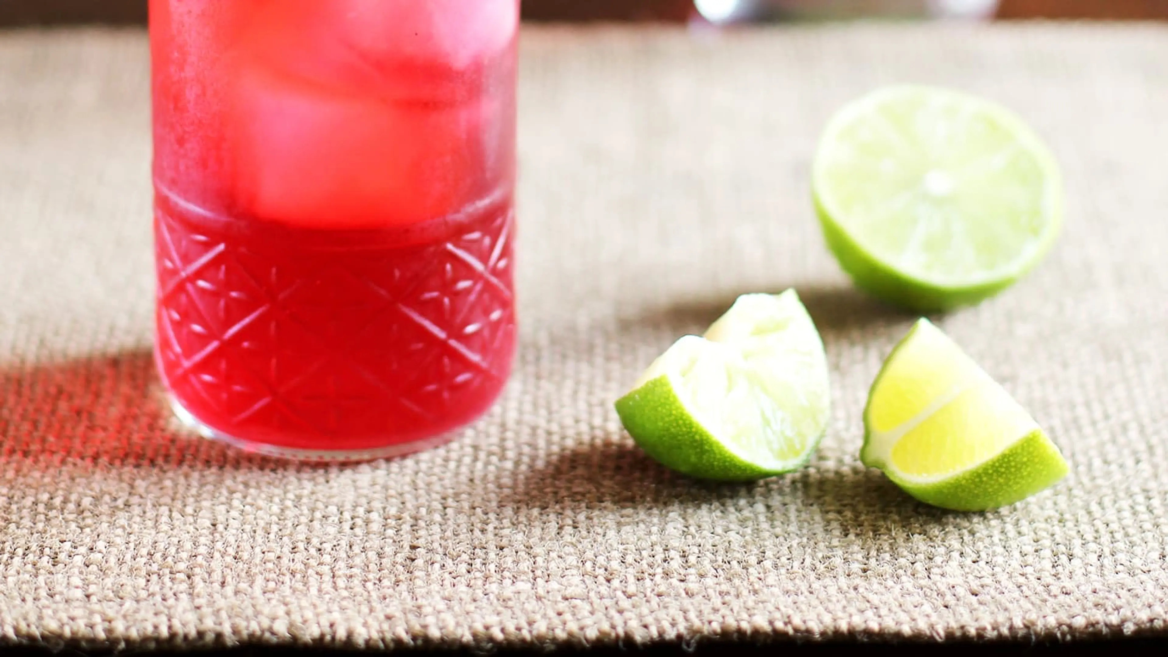Cold Brewed Jamaica (Hibiscus Iced Tea)