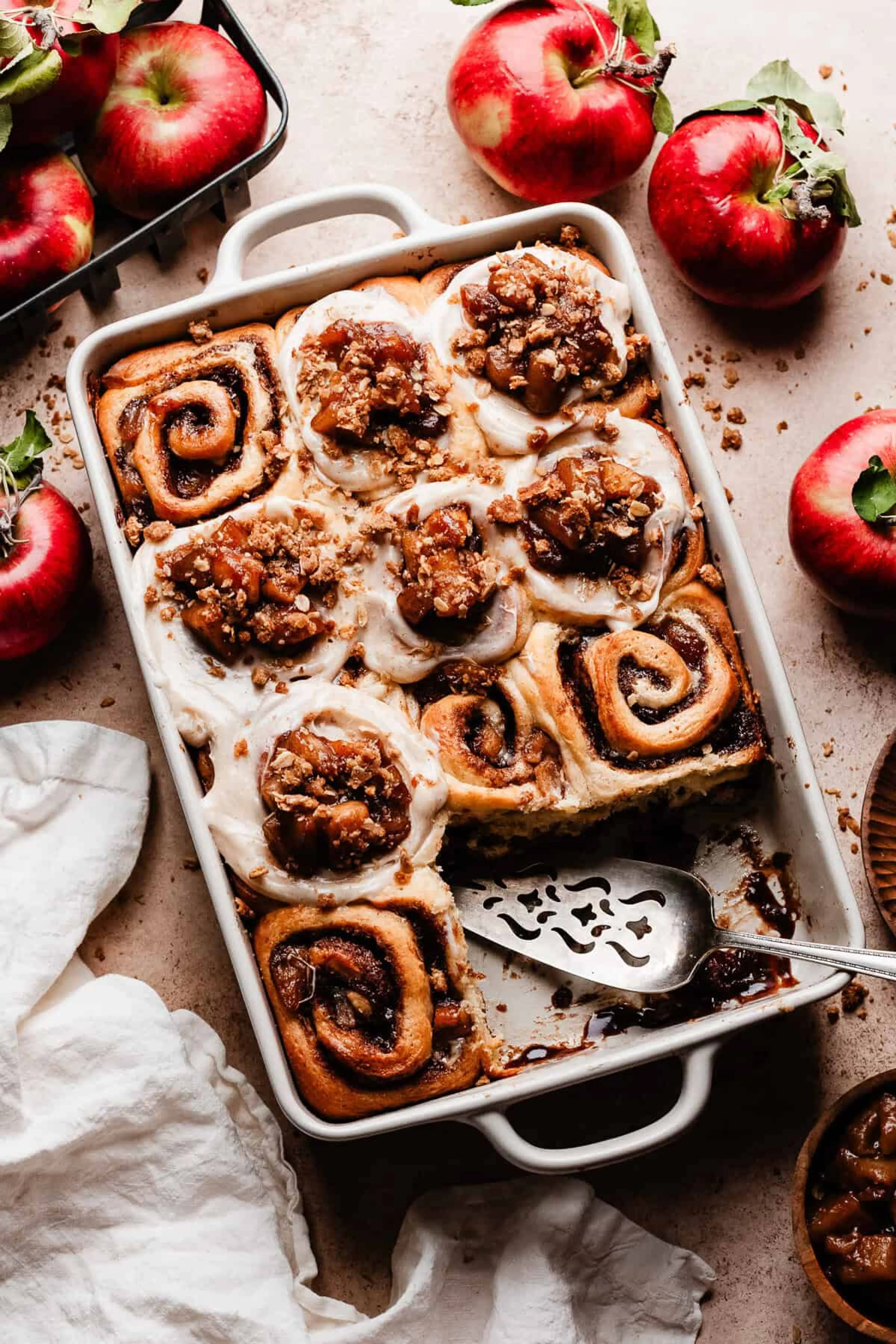 Apple Pie Cinnamon Rolls