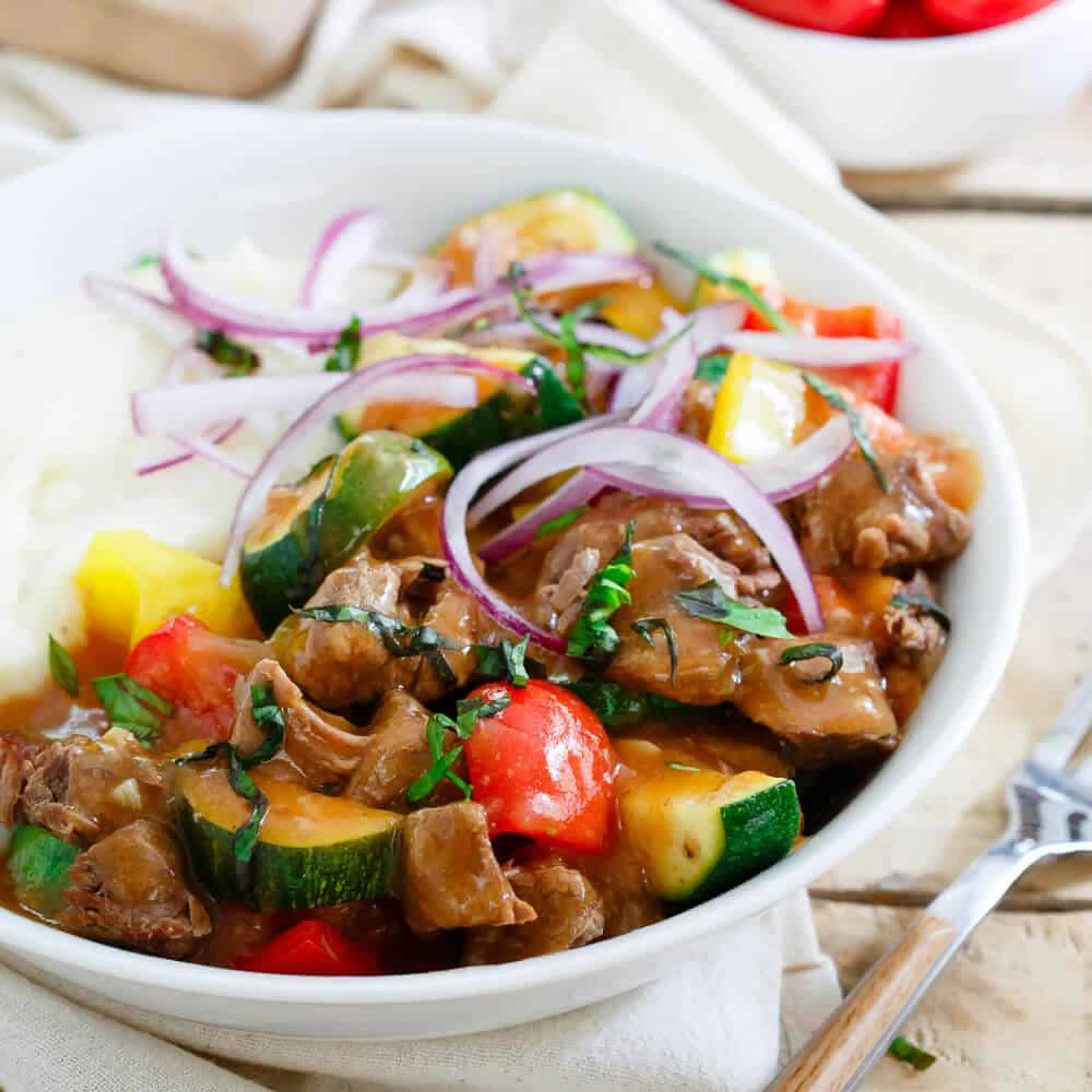 Slow Cooker Summer Beef Stew