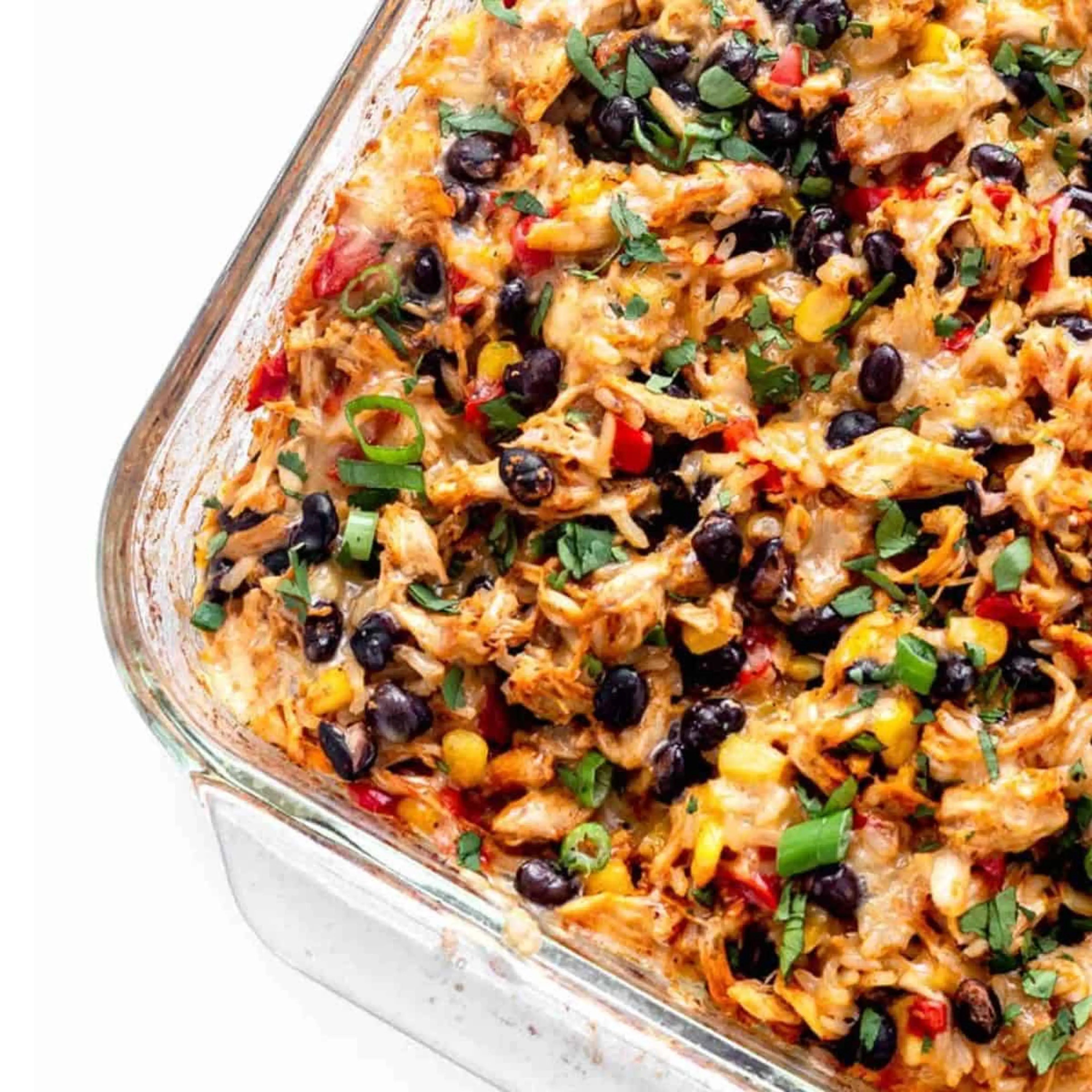 Chicken Burrito Casserole