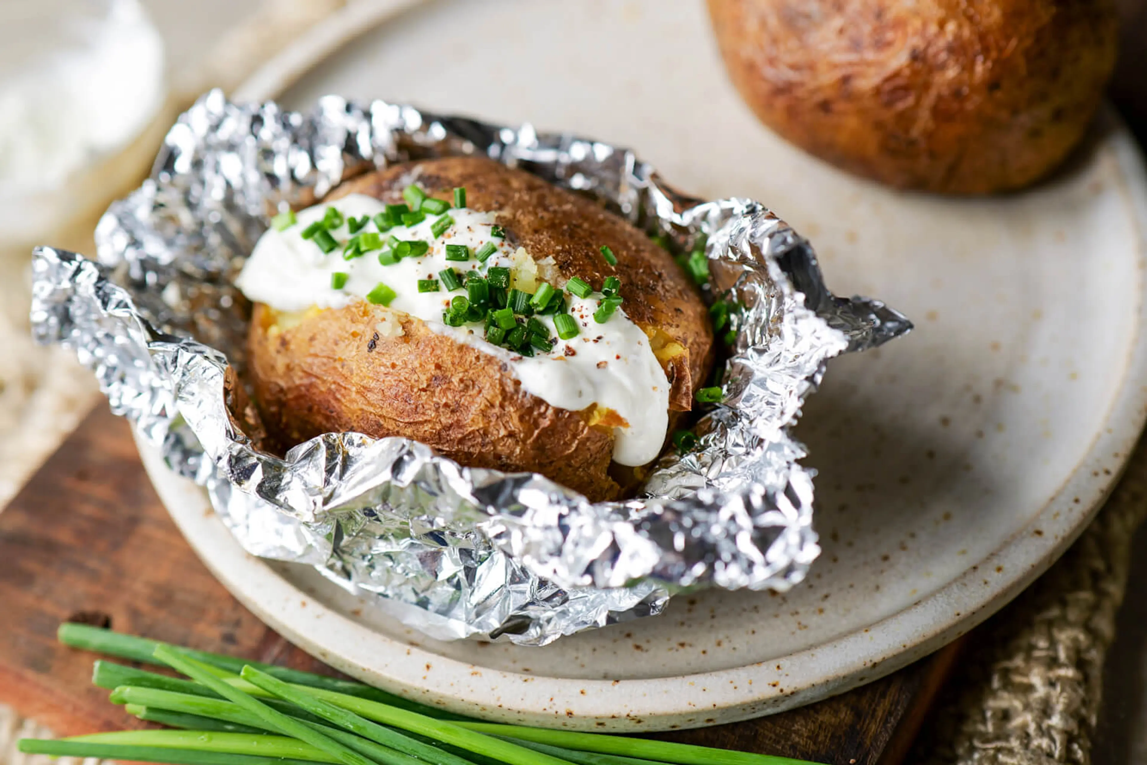 Ofenkartoffeln aus der Heißluftfritteuse