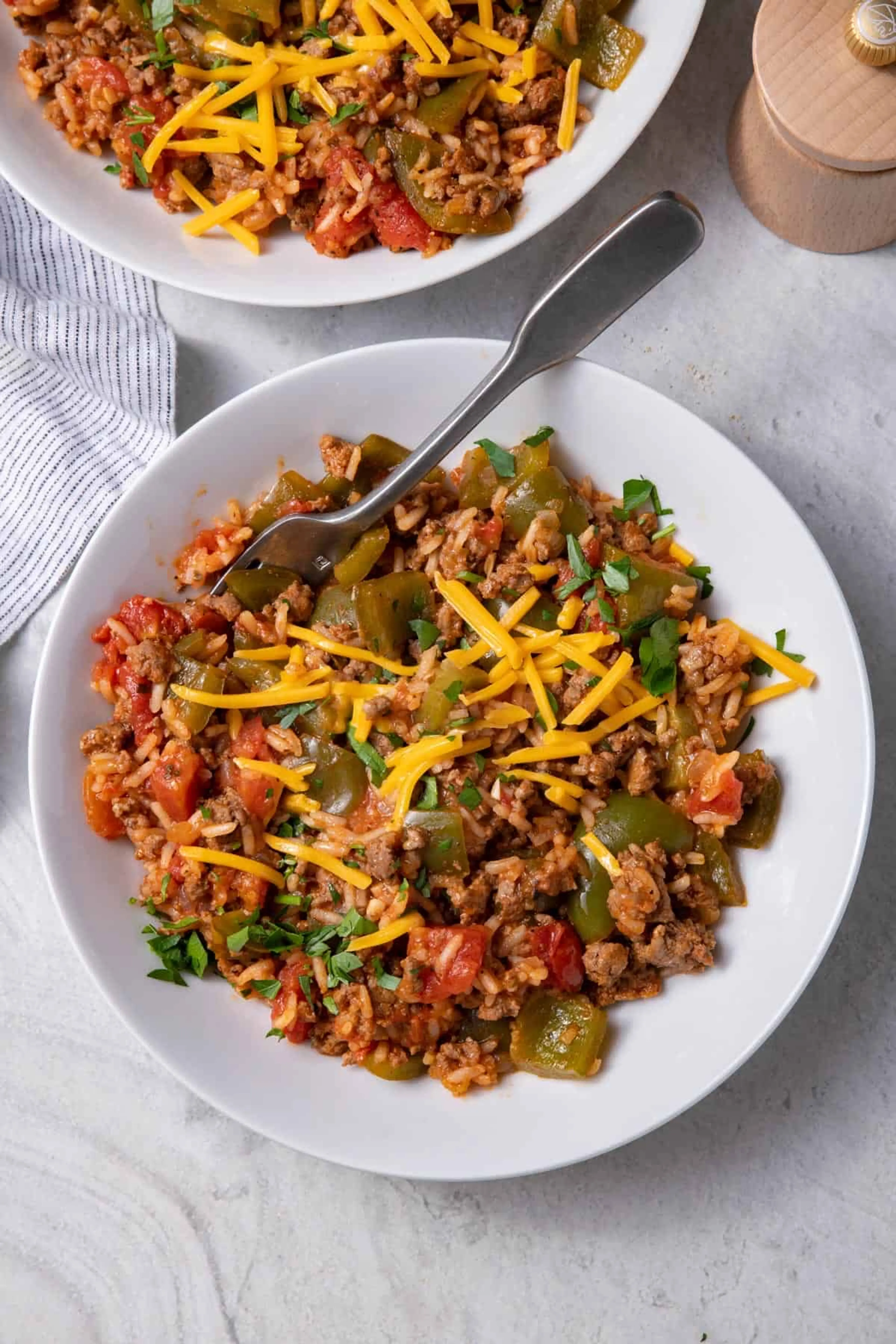 Unstuffed Peppers