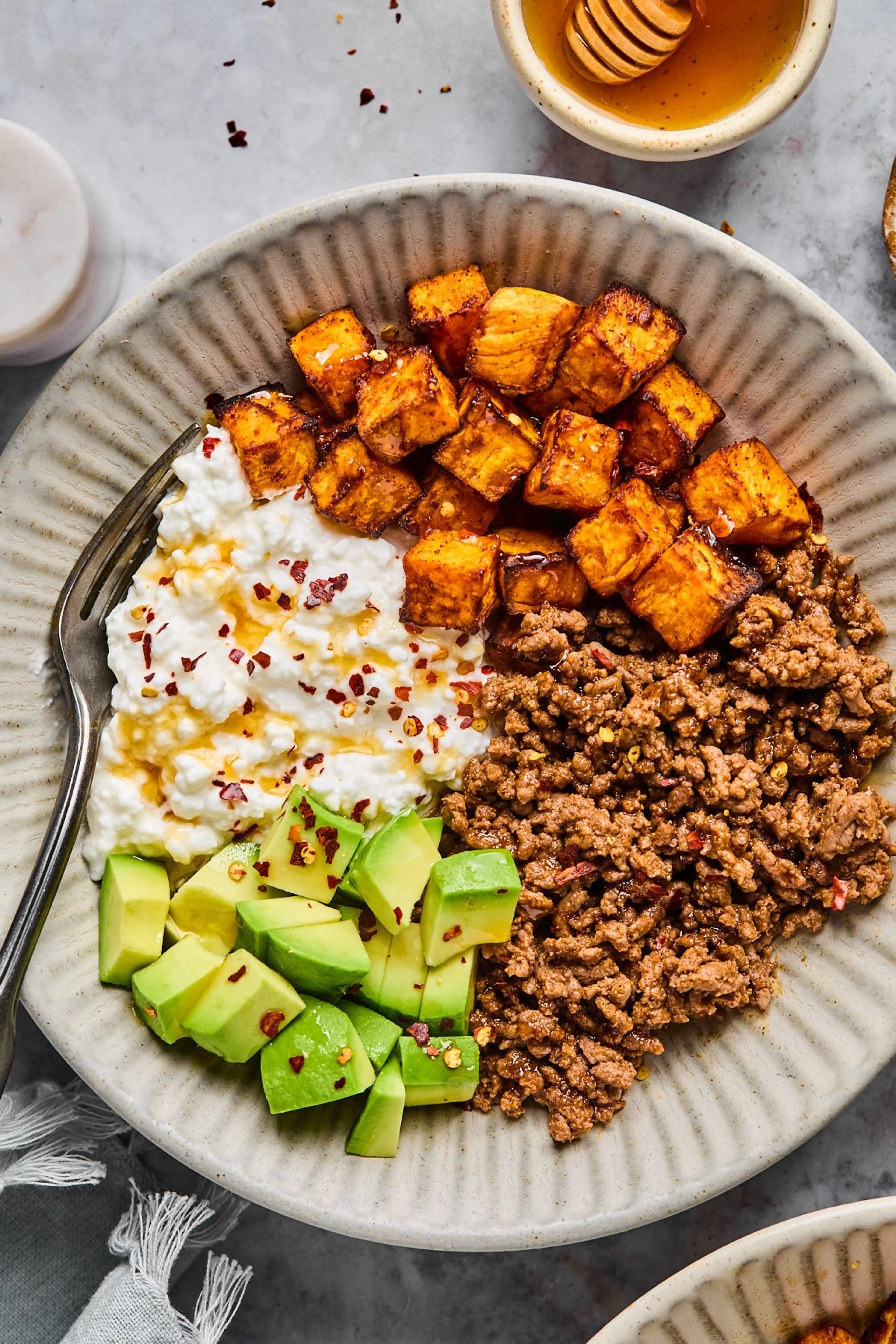 Viral High-Protein Cottage Cheese Taco Bowl