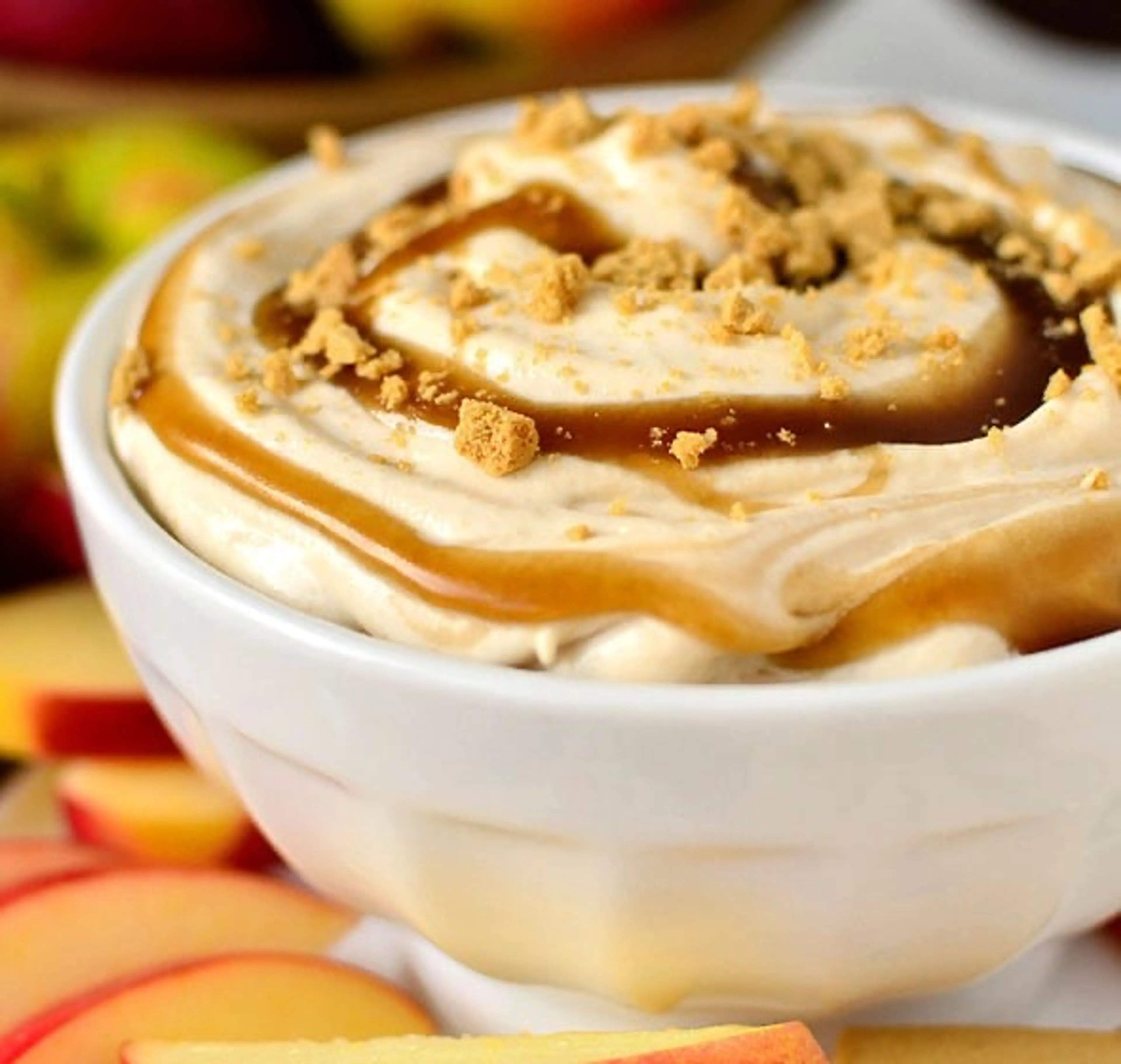 Caramel Apple Cheesecake Dip