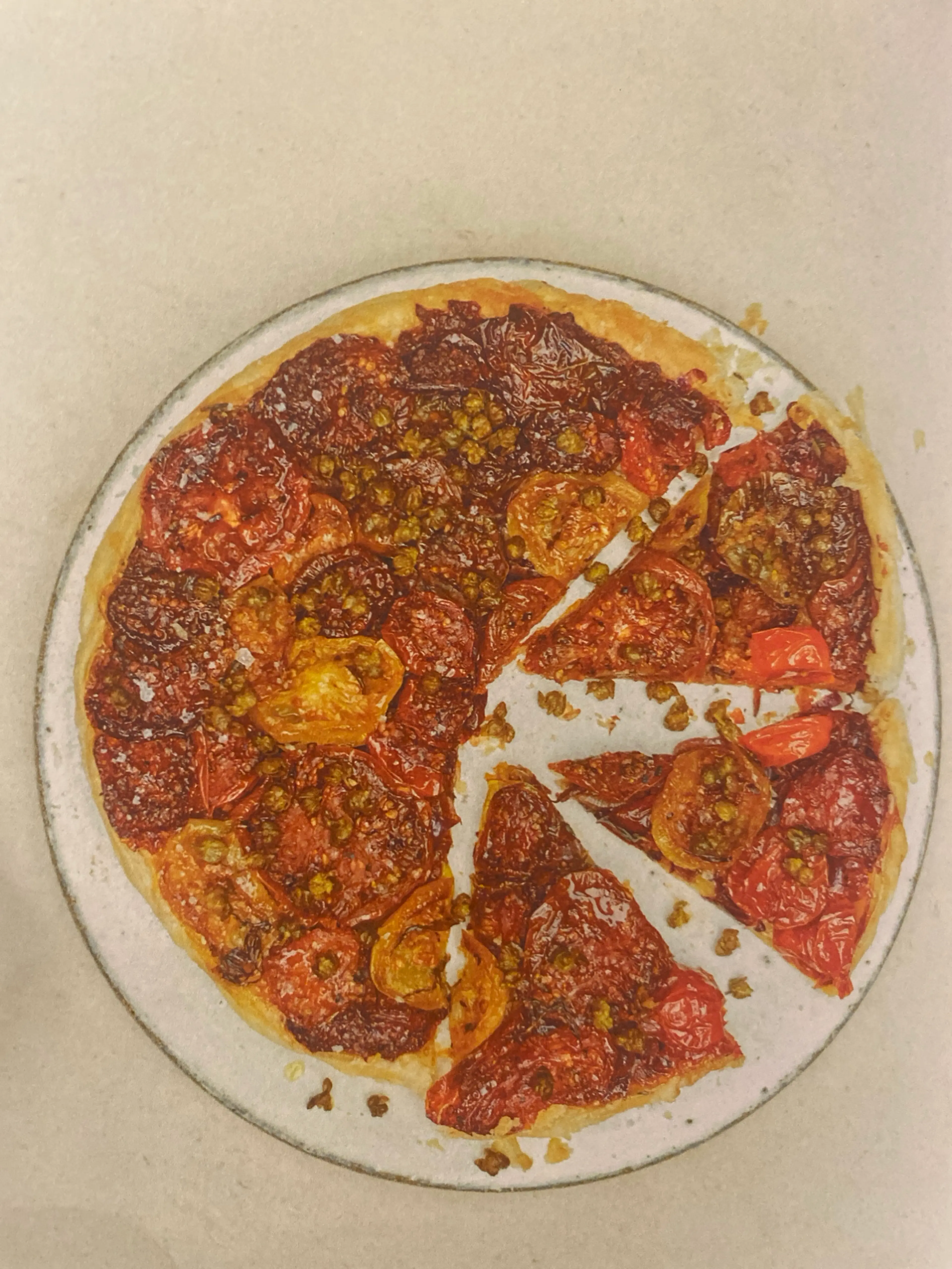 A wedding-worthy tomato tarte Tatin