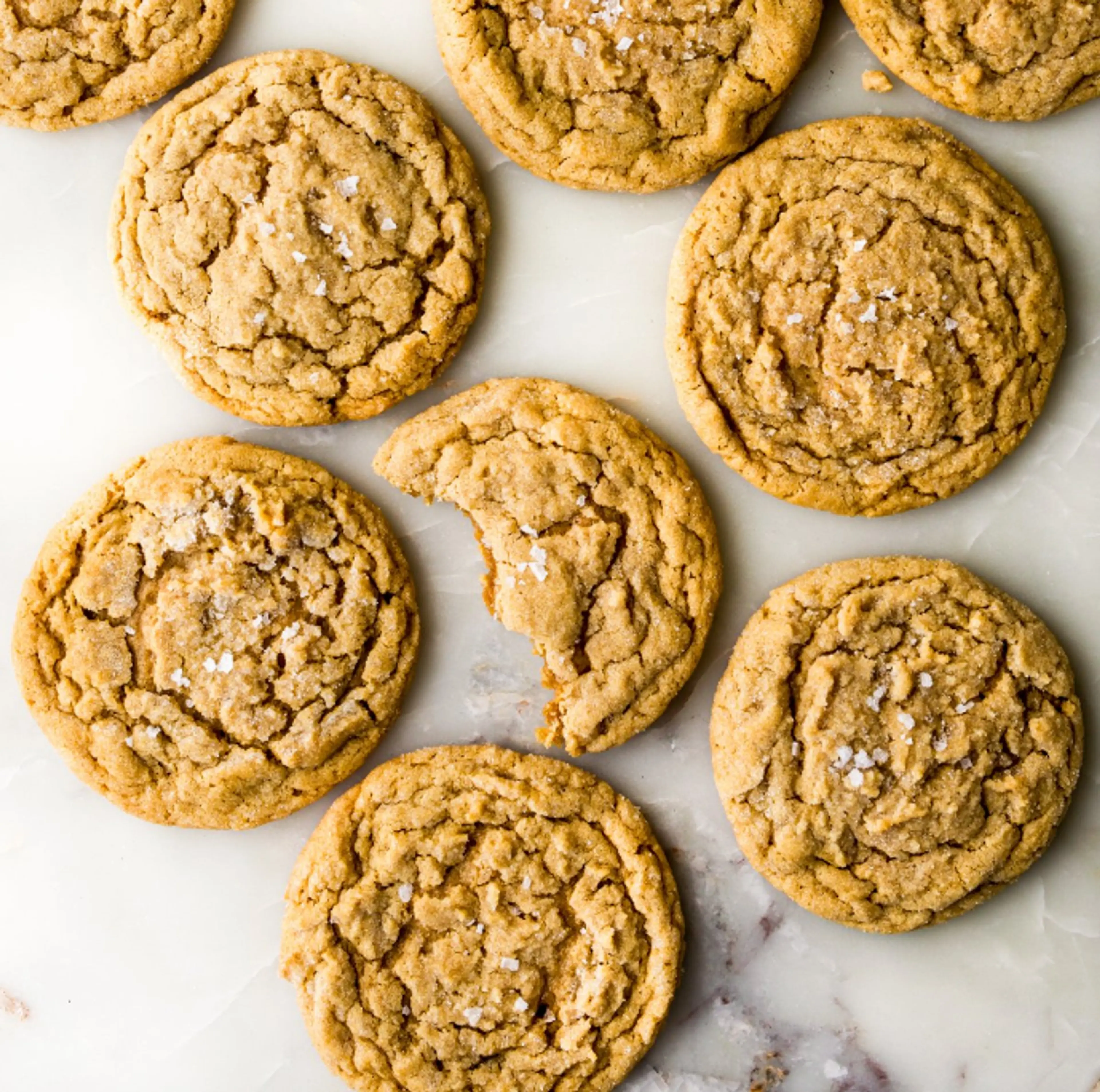 My Favorite Soft & Chewy Peanut Butter Cookies Recipe