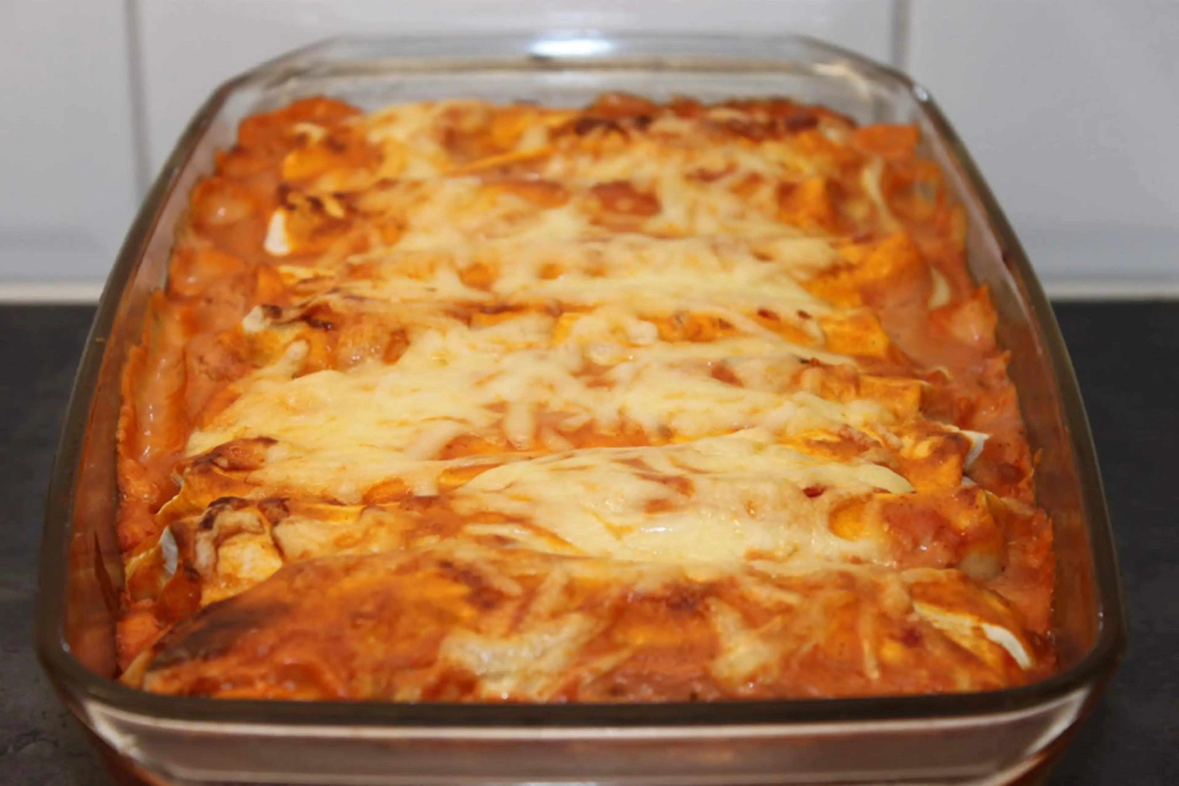 Enchiladas Med Keso