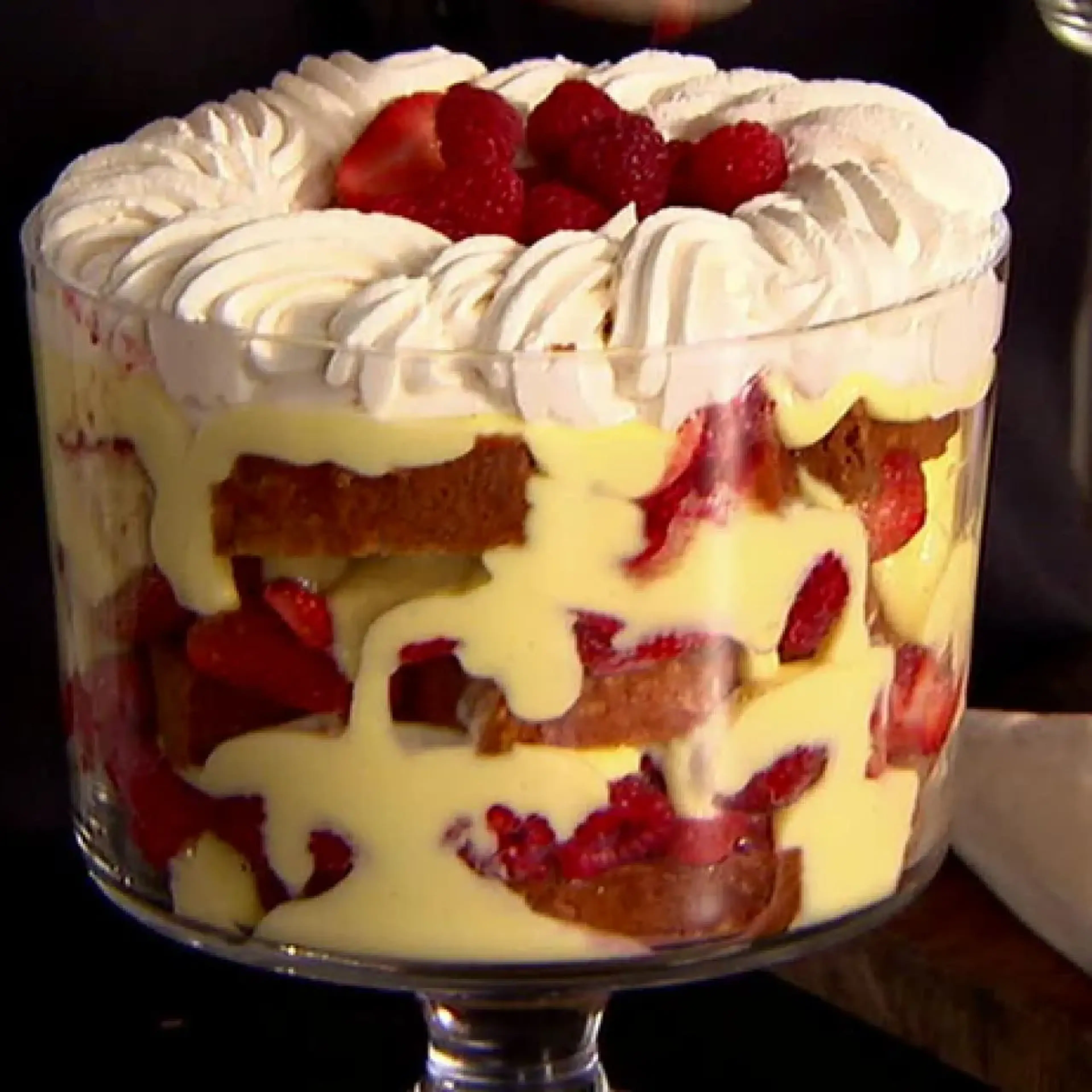 Rasberry Orange Trifle
