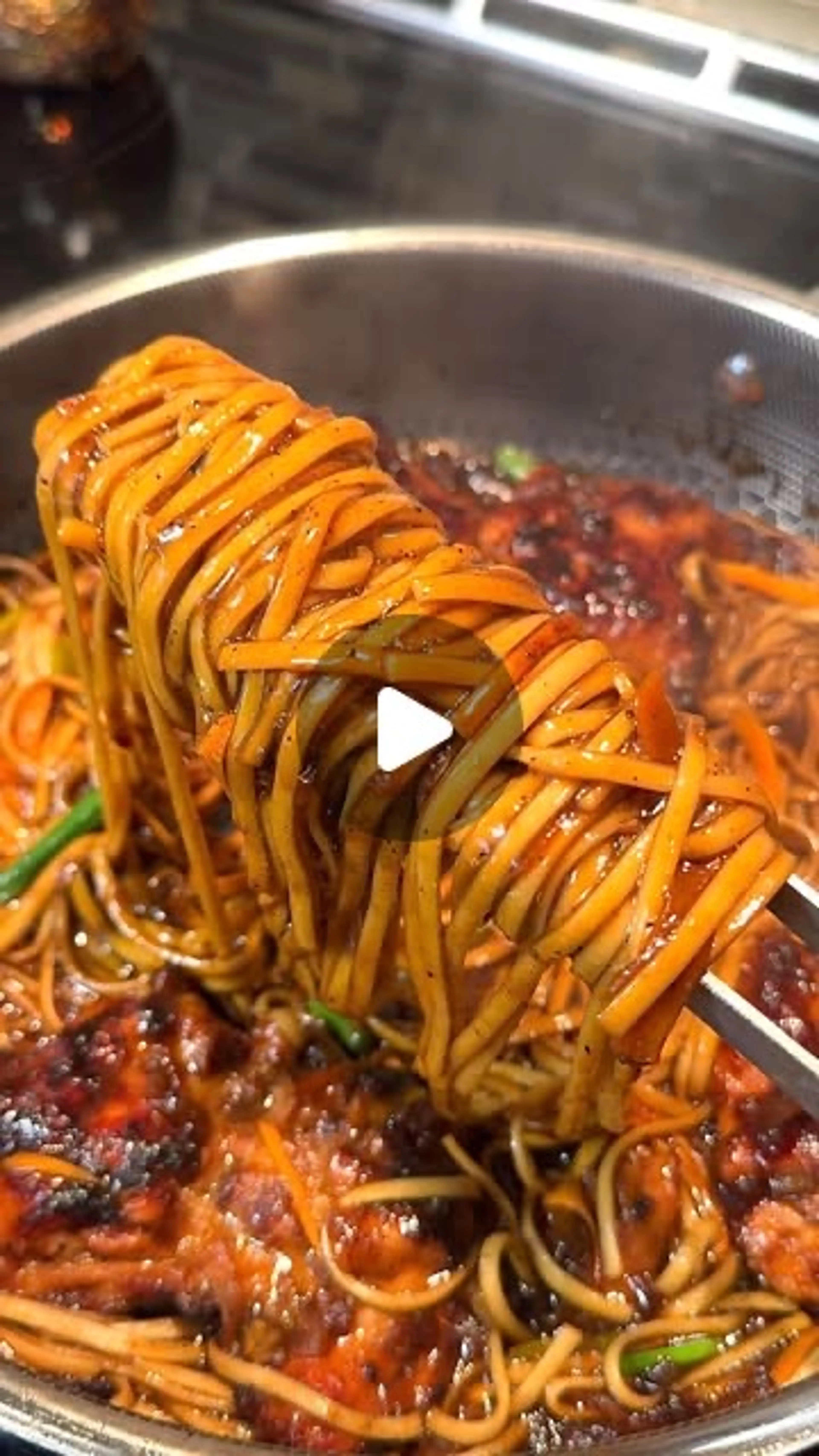 30 Minute Sticky Honey Chicken Noodles