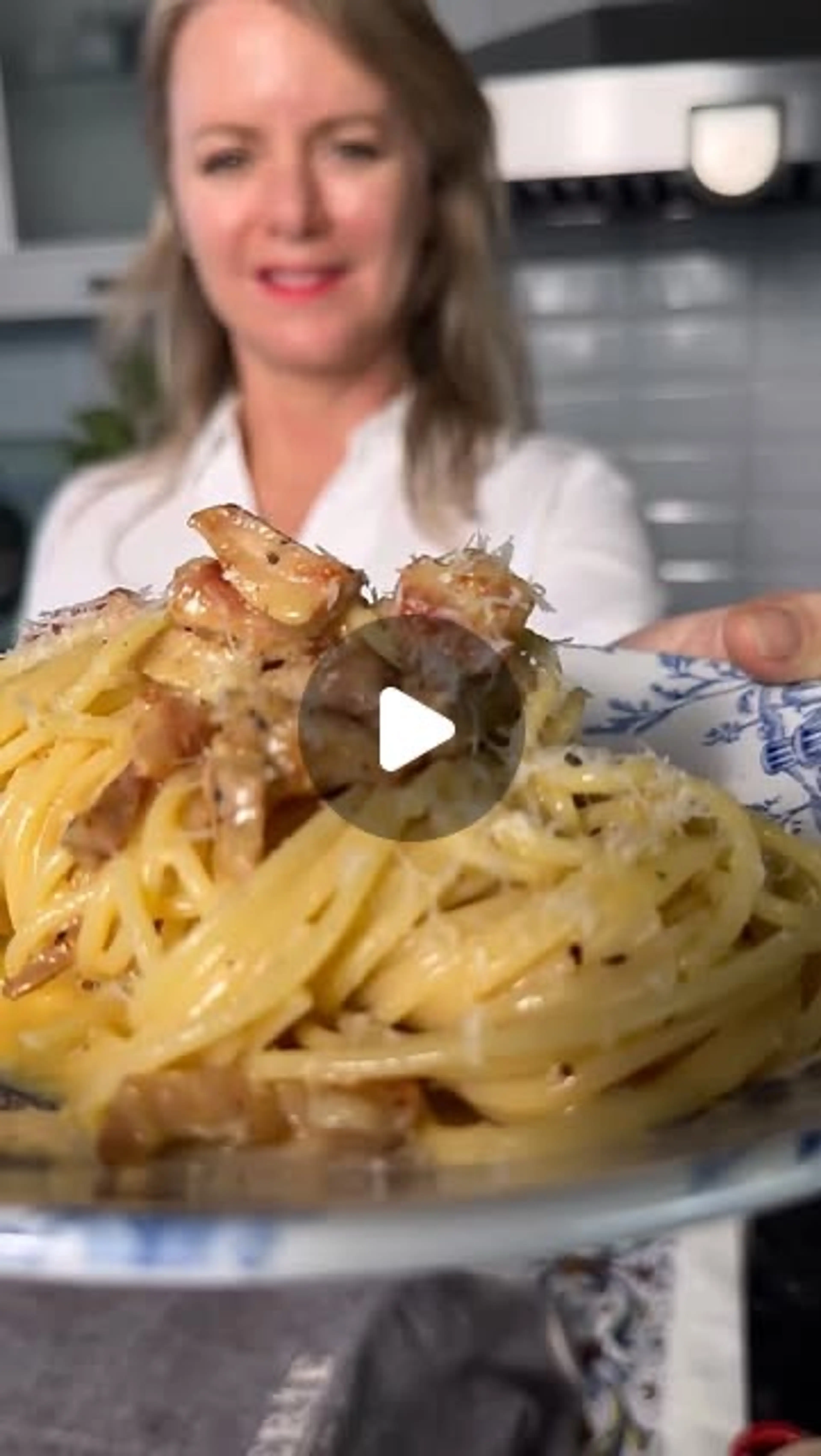 Spaghetti a La Carbonara