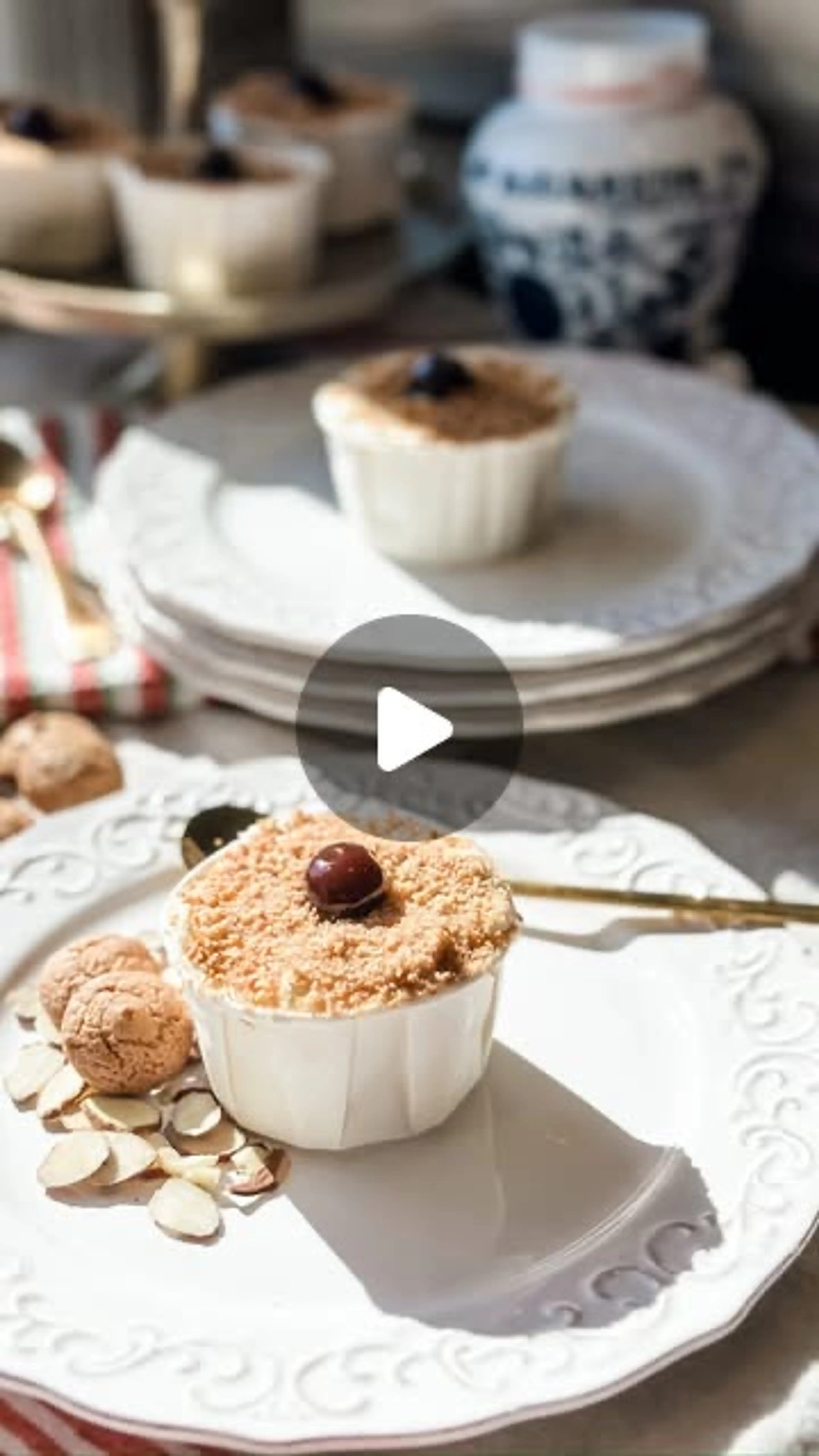 Tortoni Is a Frozen Italian “ice Cream” Like Dessert Usually