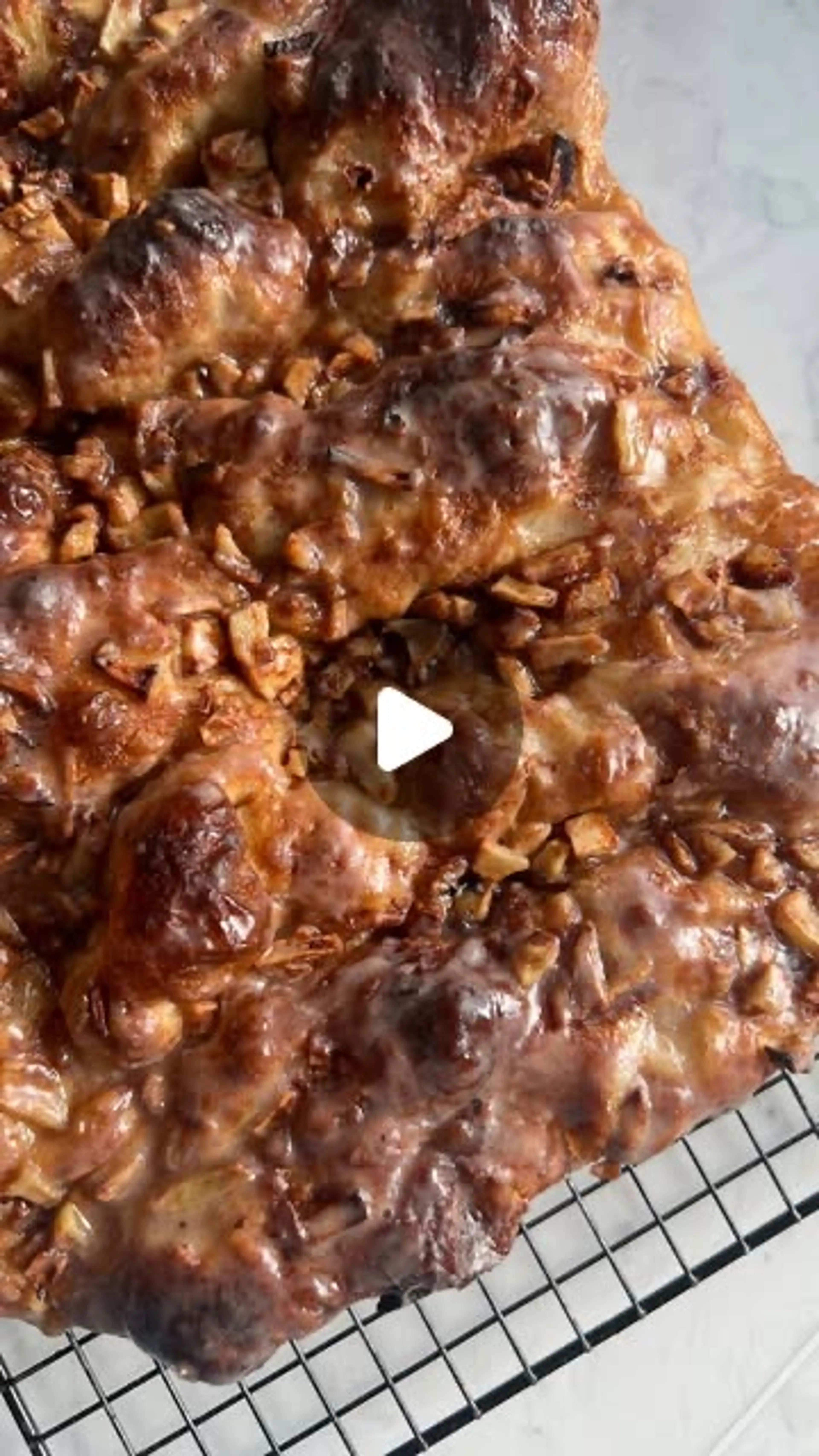 Brown Butter Apple Fritter Focaccia