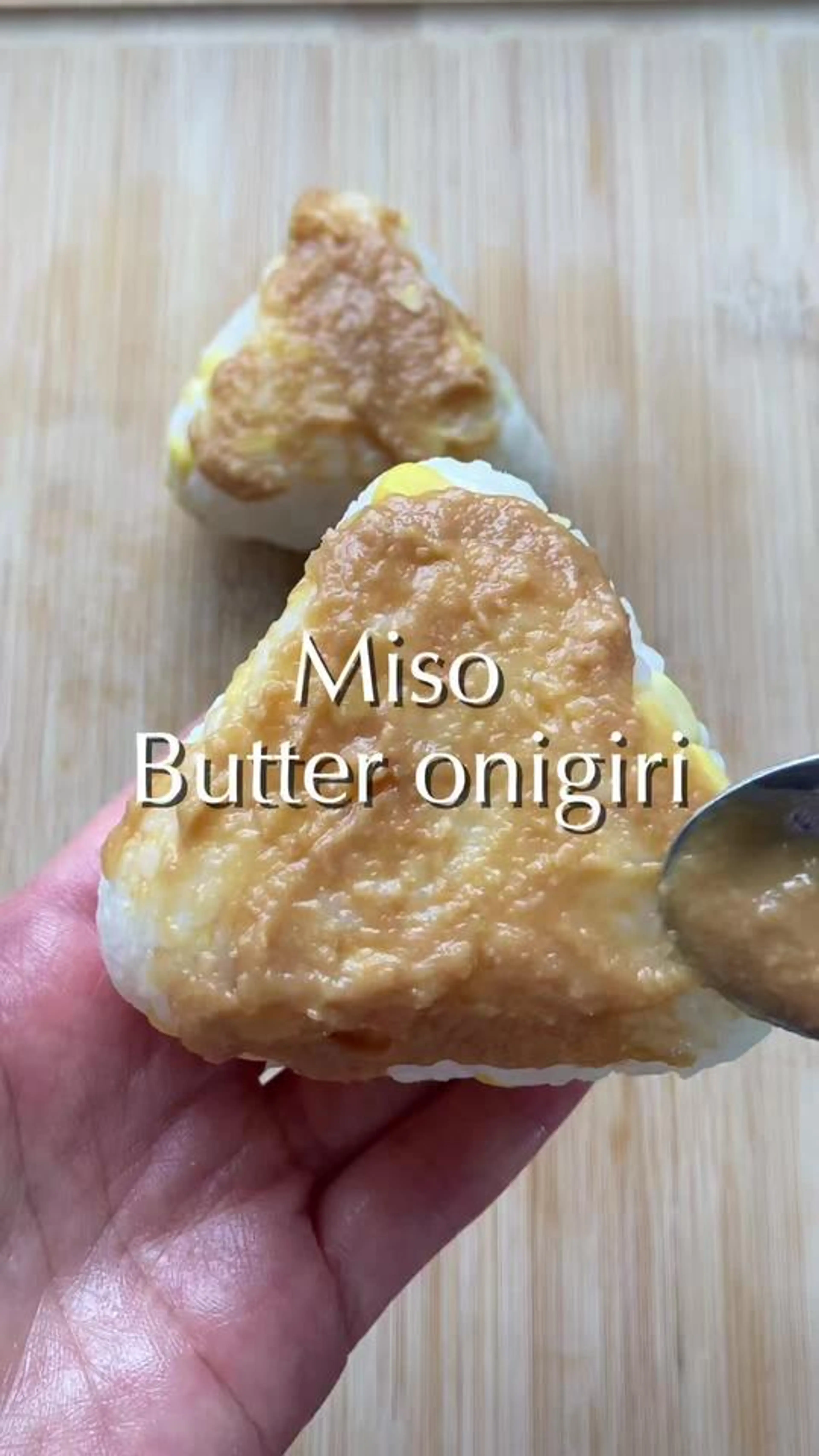 Miso Butter Onigiri