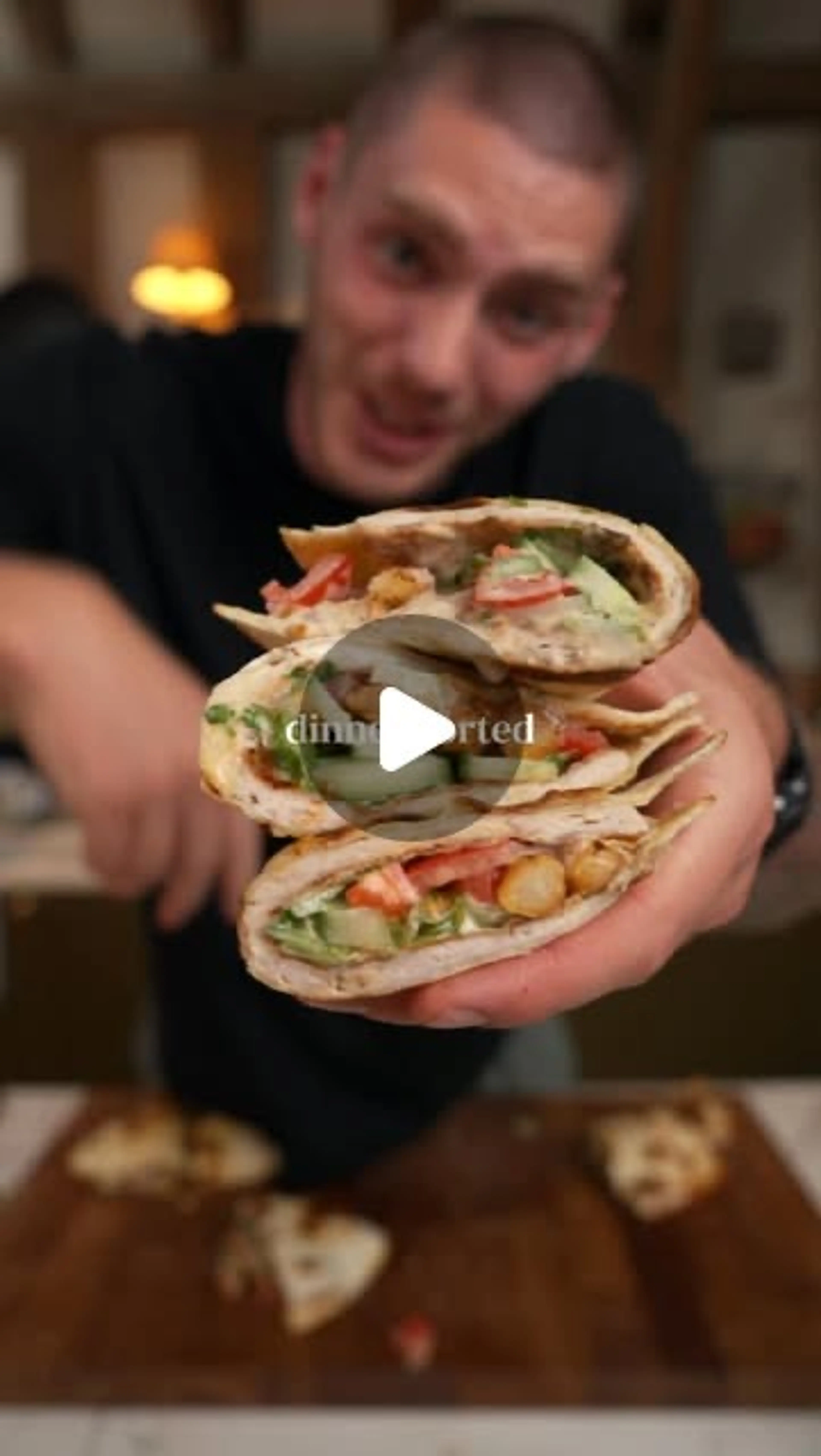 Chicken Caesar Tacos