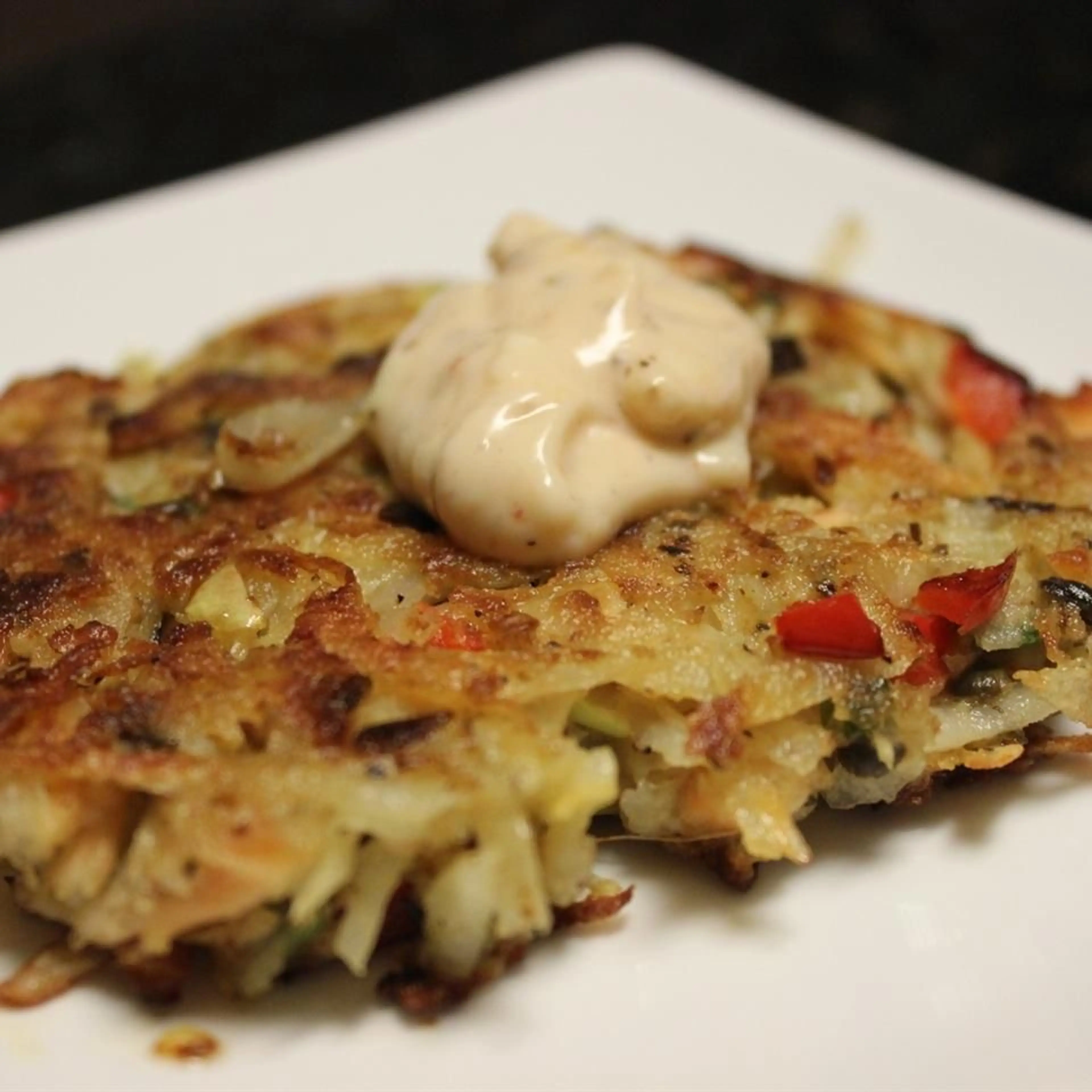 Shredded Potato Salmon Cakes