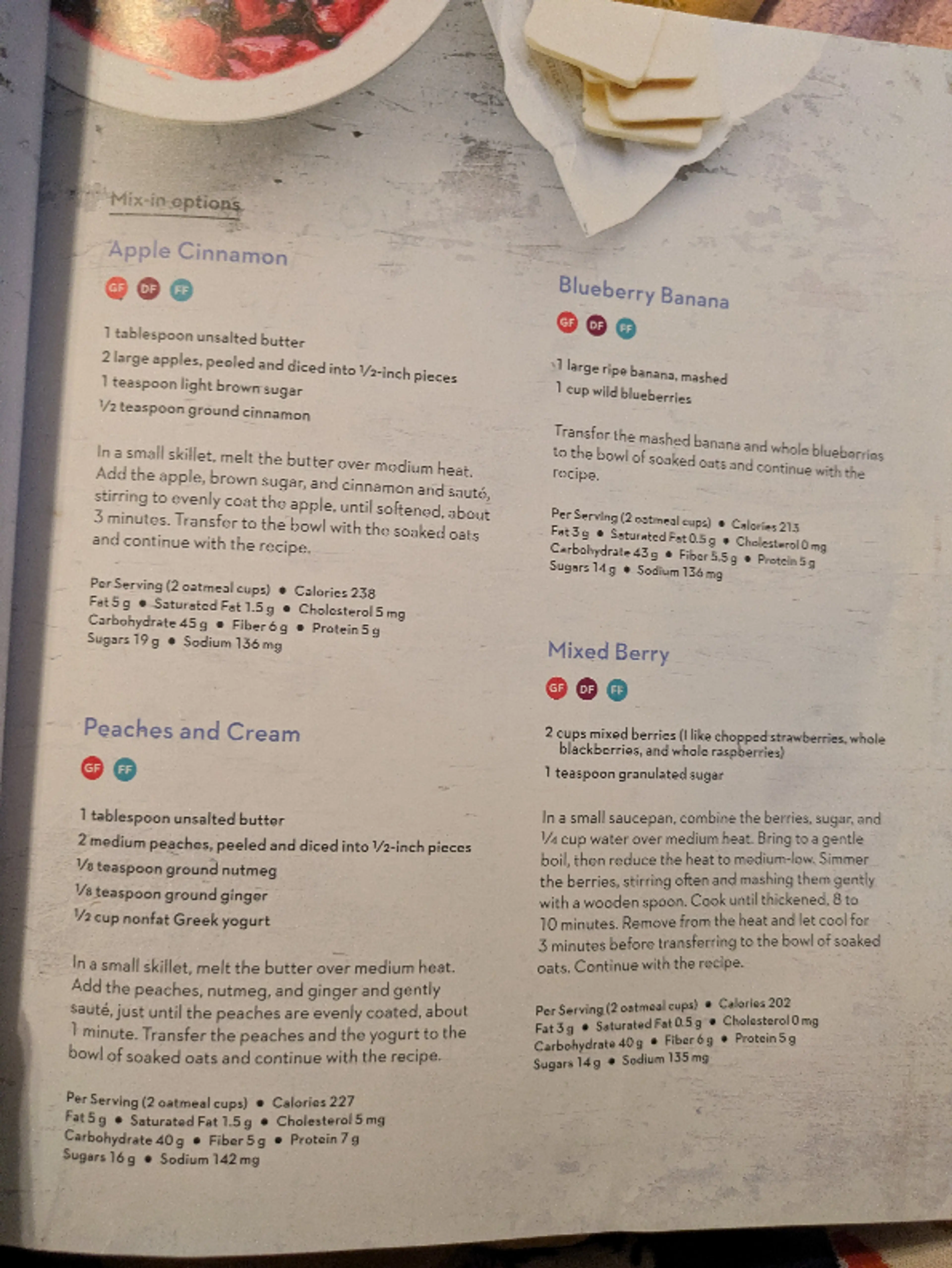 Baked Oatmeal Cups, Four Ways