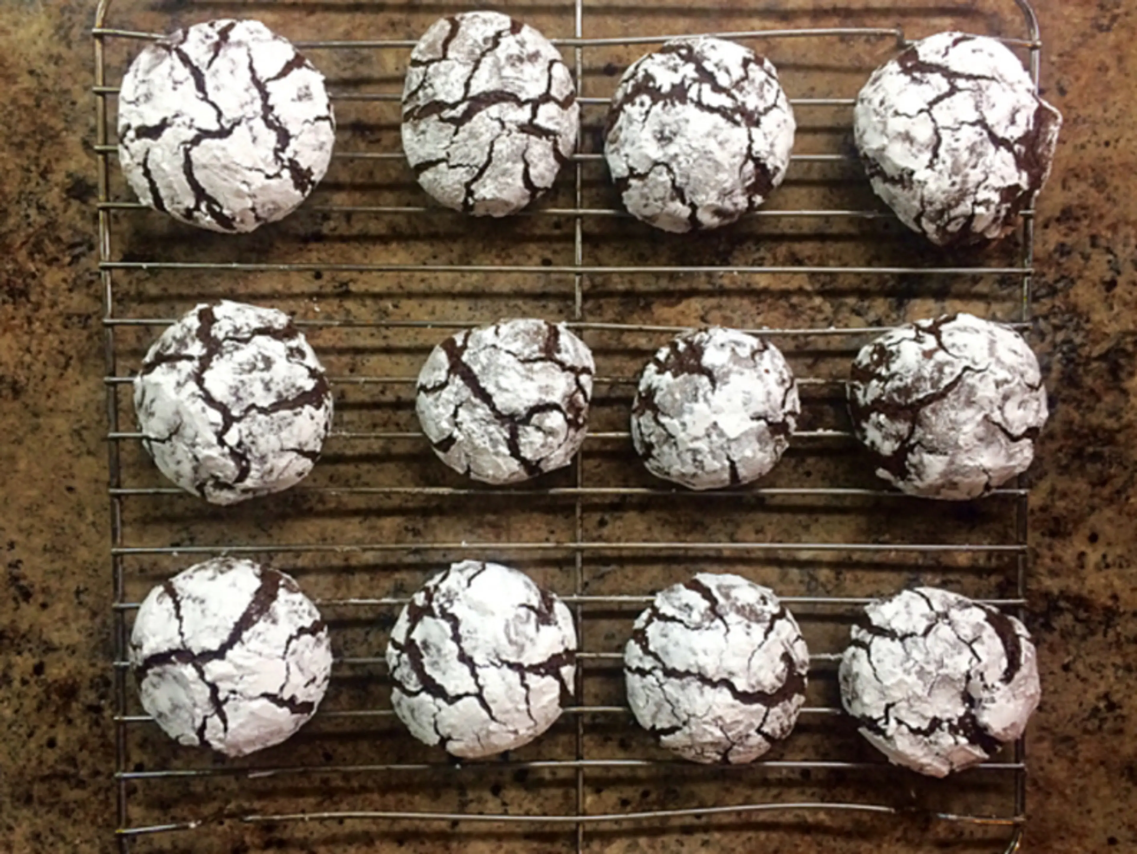 Chocolate Crackle Cookies