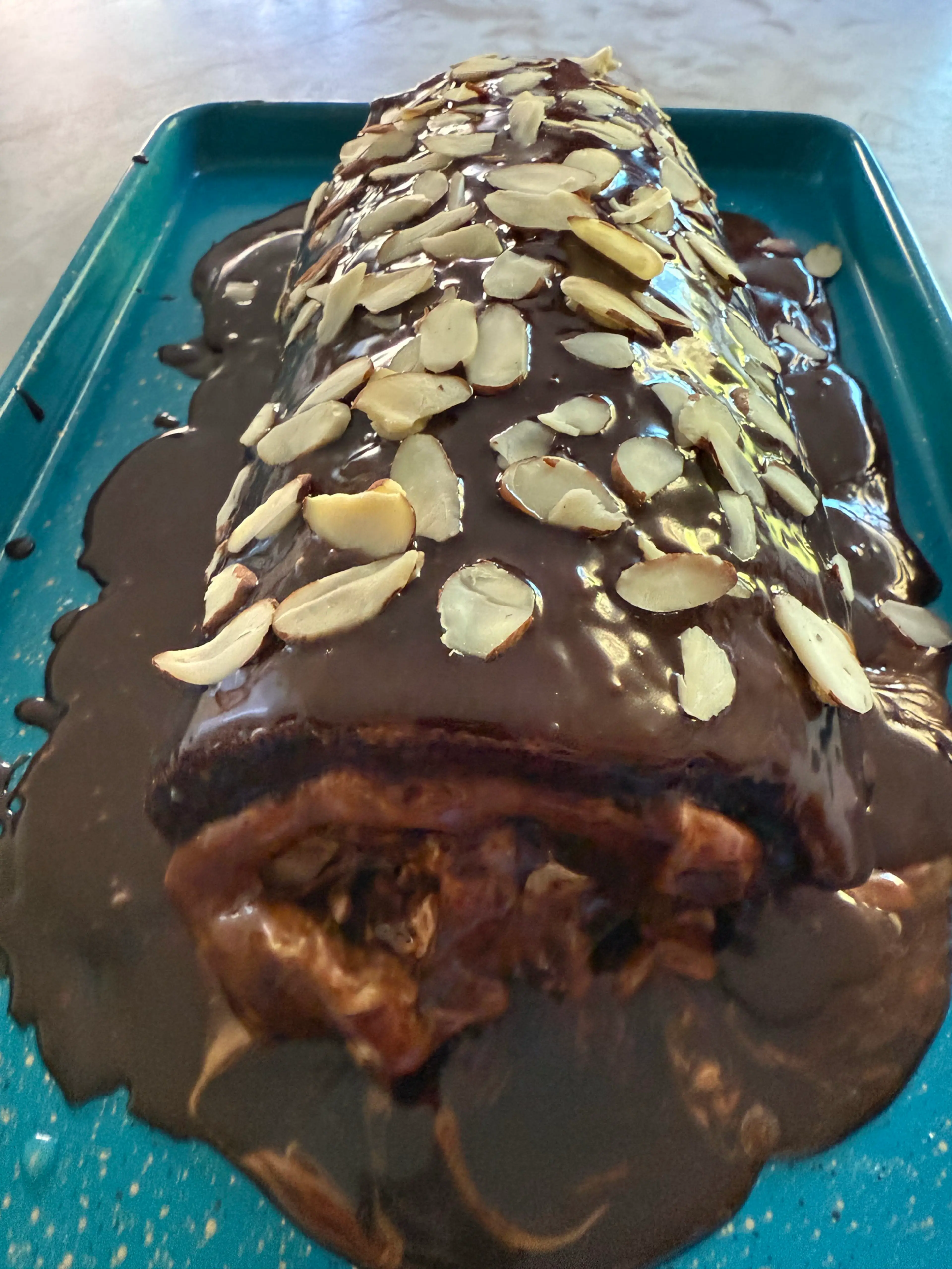 Chocolate Mocha Swiss Roll