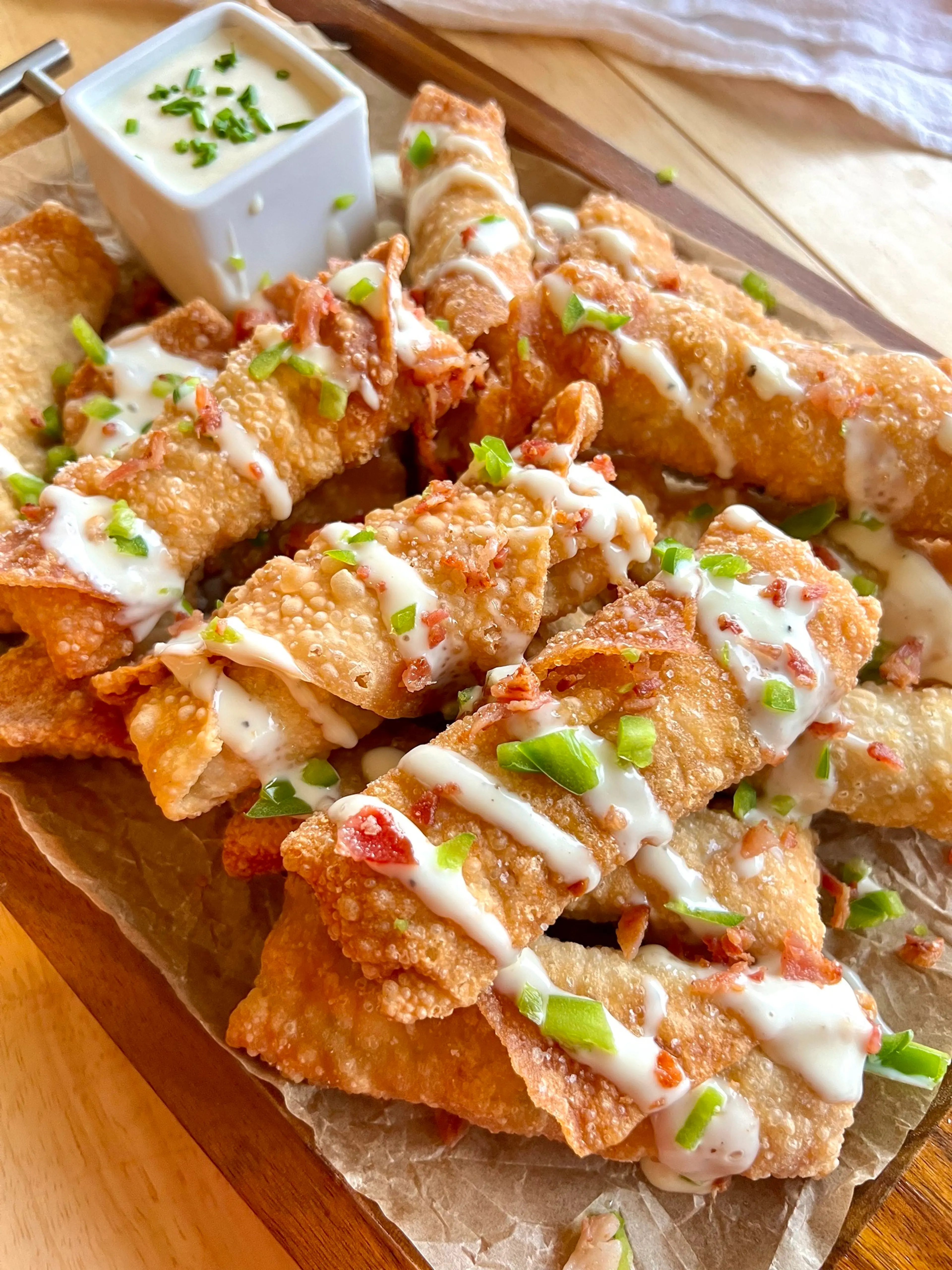 Jalapeno Popper Egg Rolls