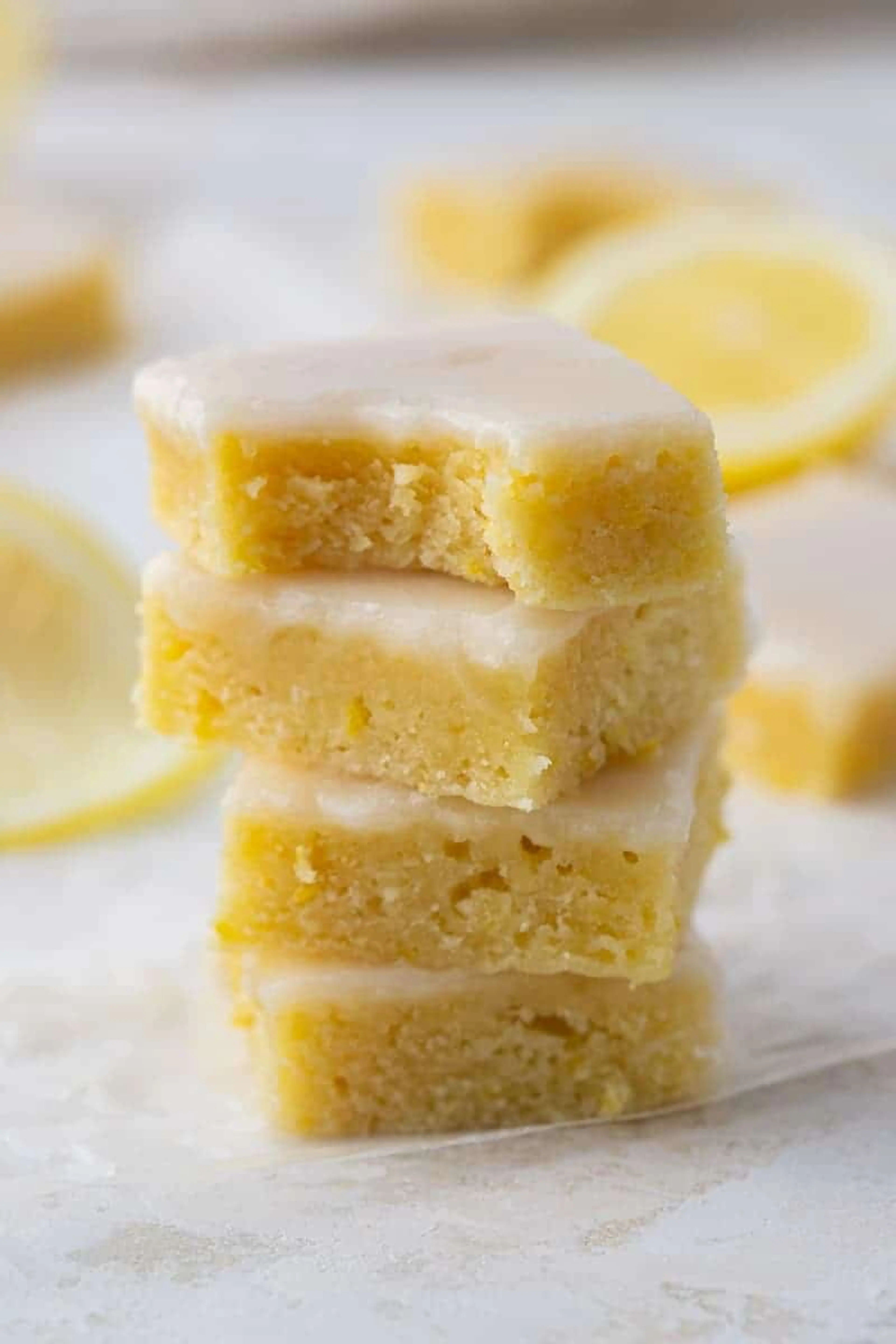 Fudgy Lemon Blondies