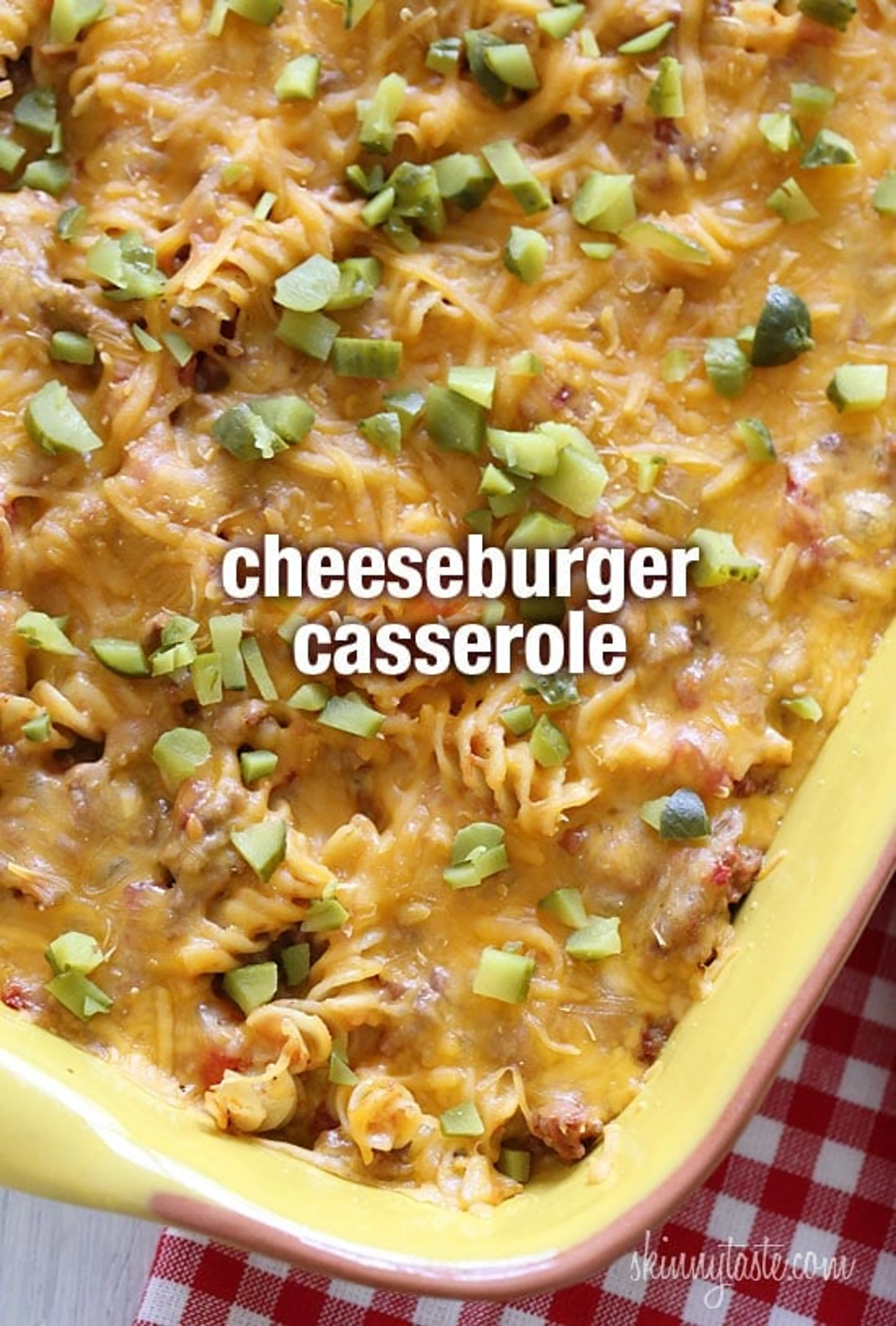 Cheeseburger Casserole