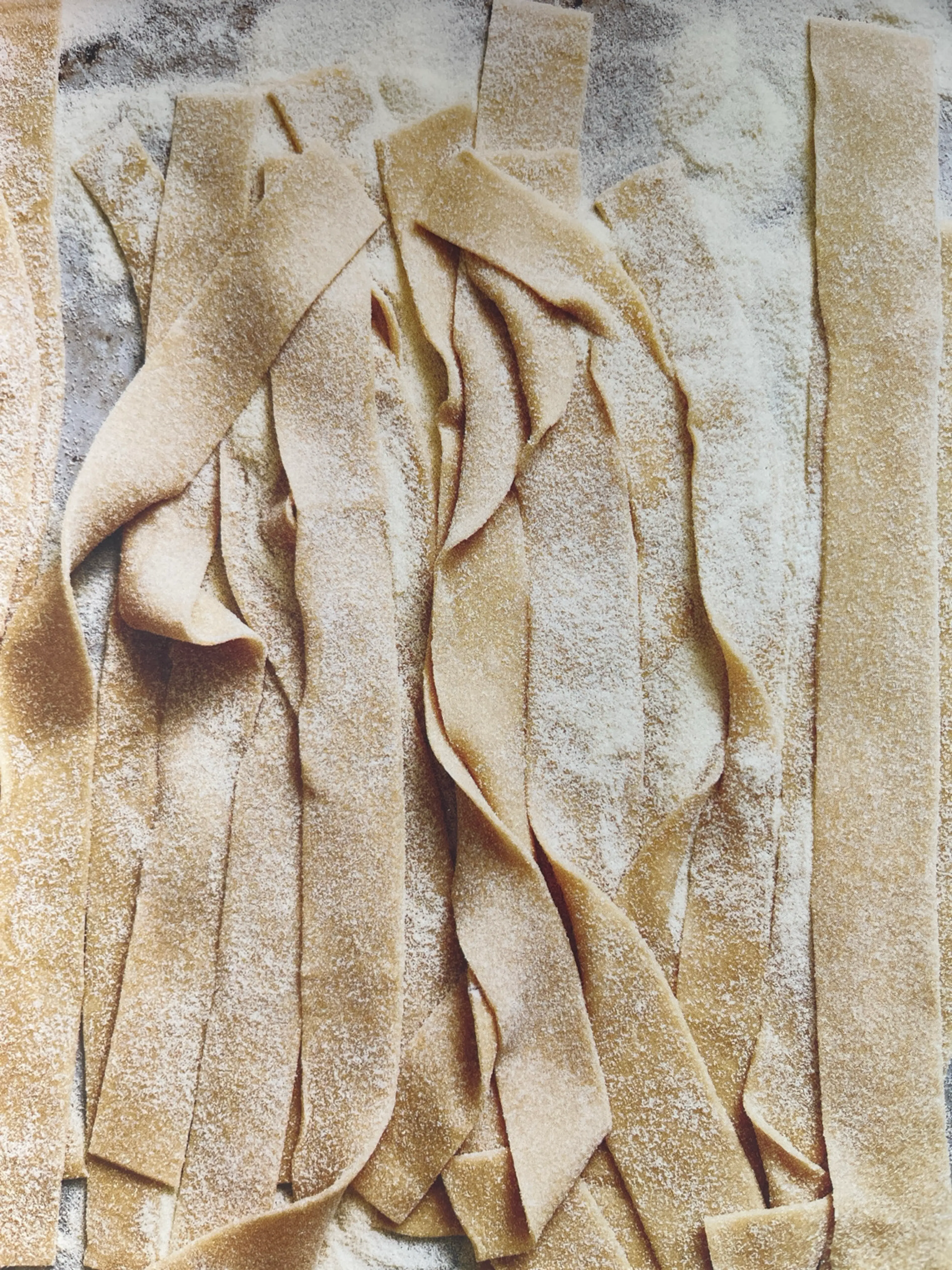 Whole Wheat Dough for Tagliatelle and Other Long Pastas