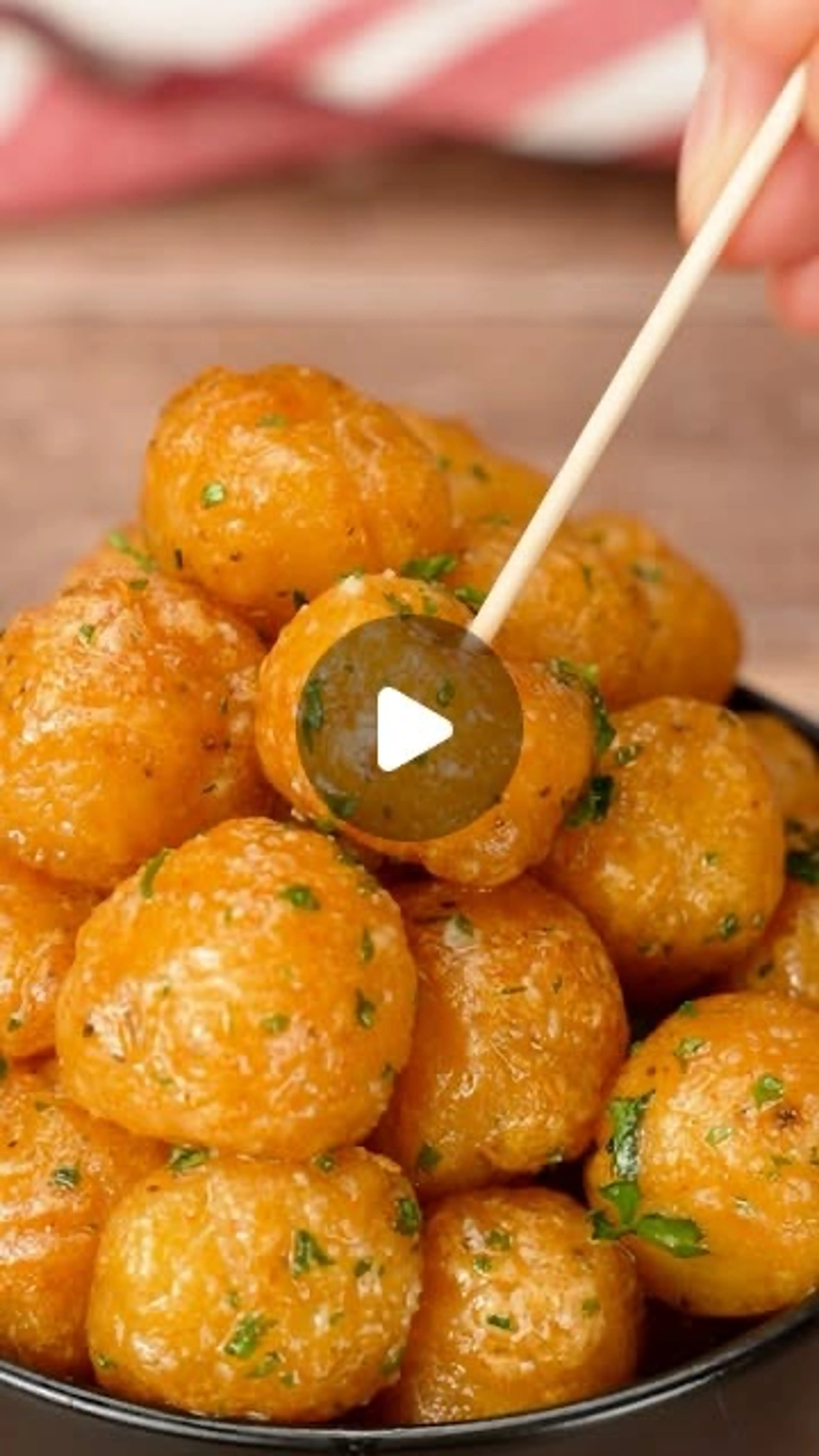 Garlic Potato Pops