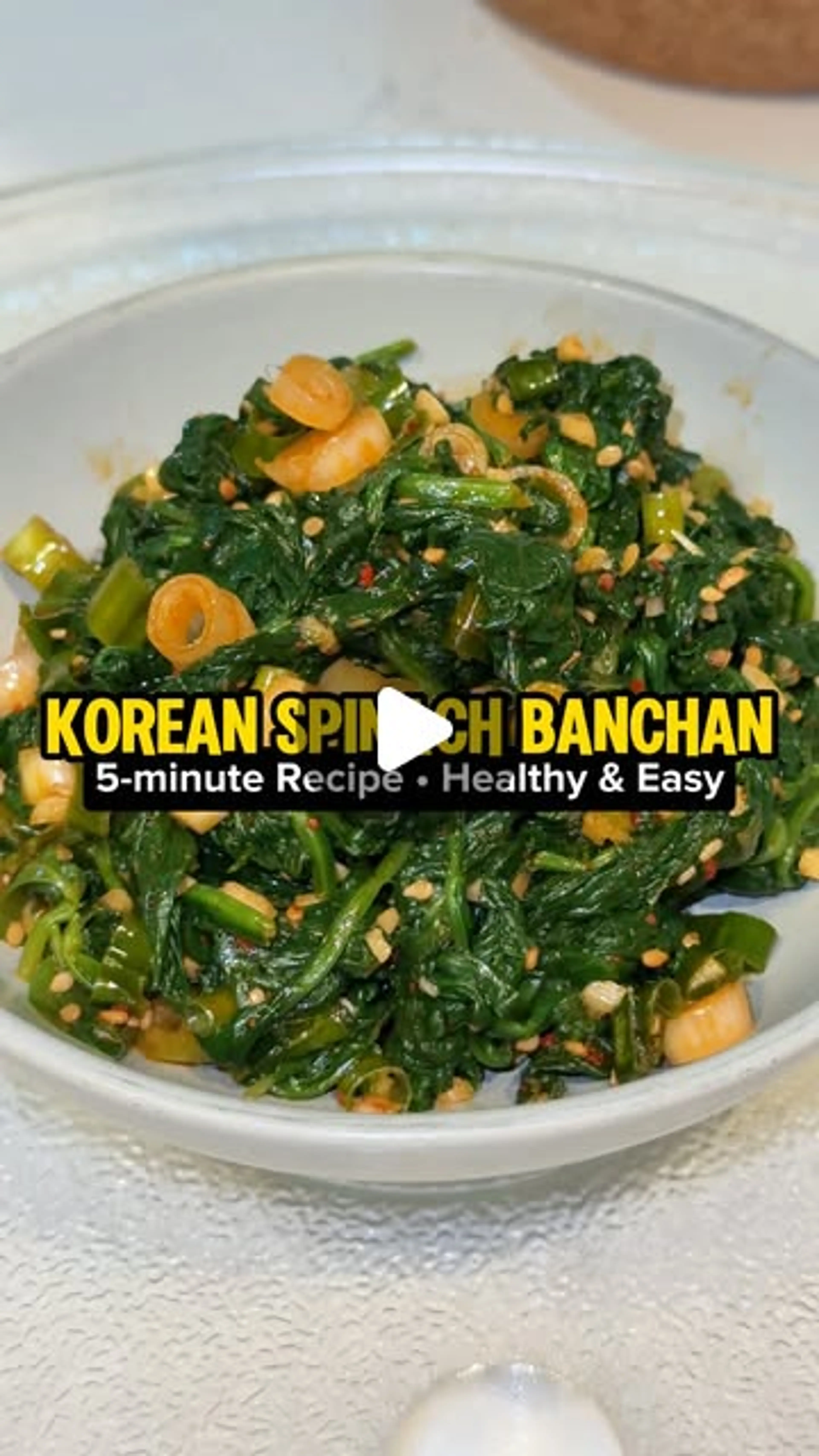 I’ve Loved Spinach Since Childhood and This Korean Banchan I