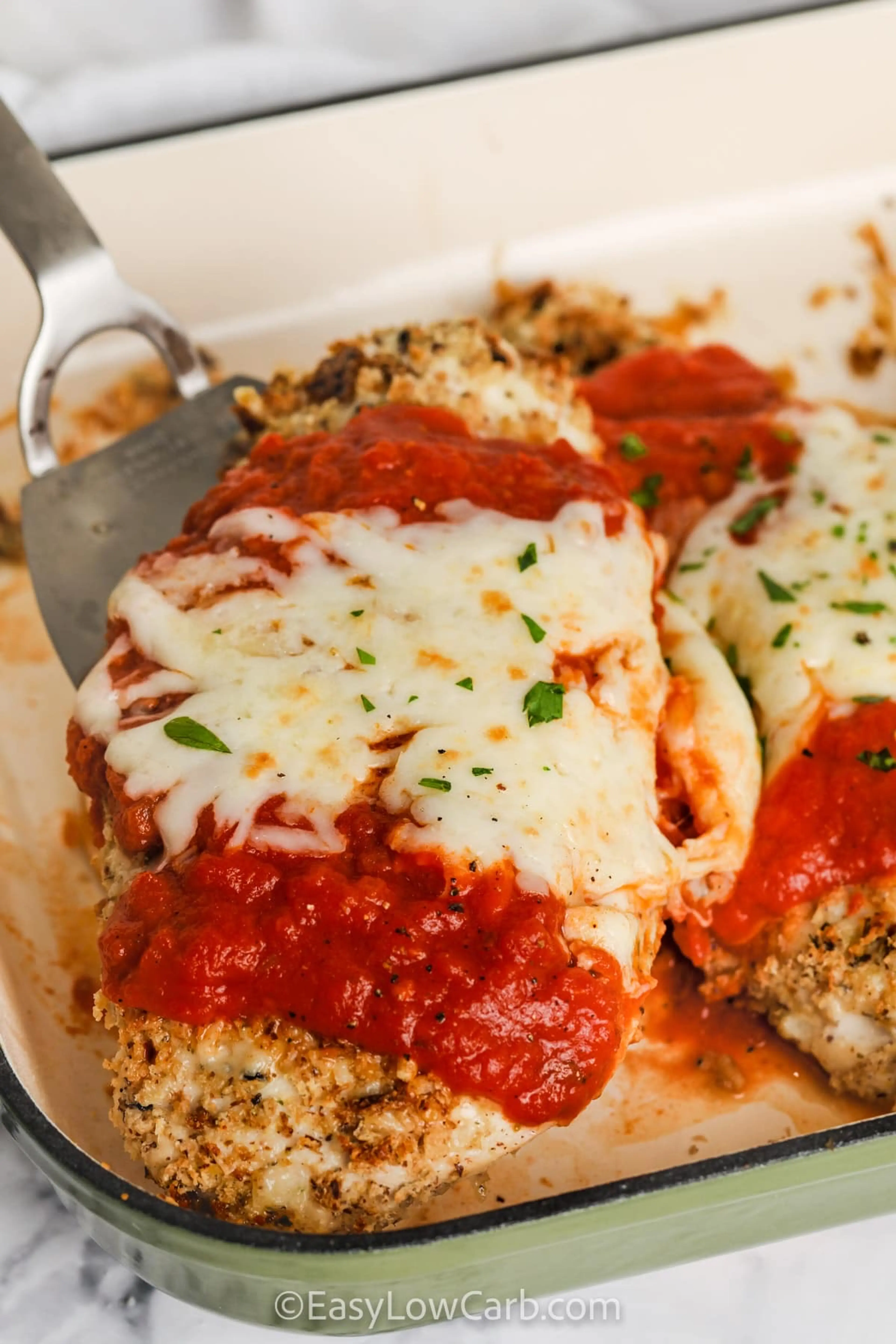 Oven Baked Chicken Parmesan