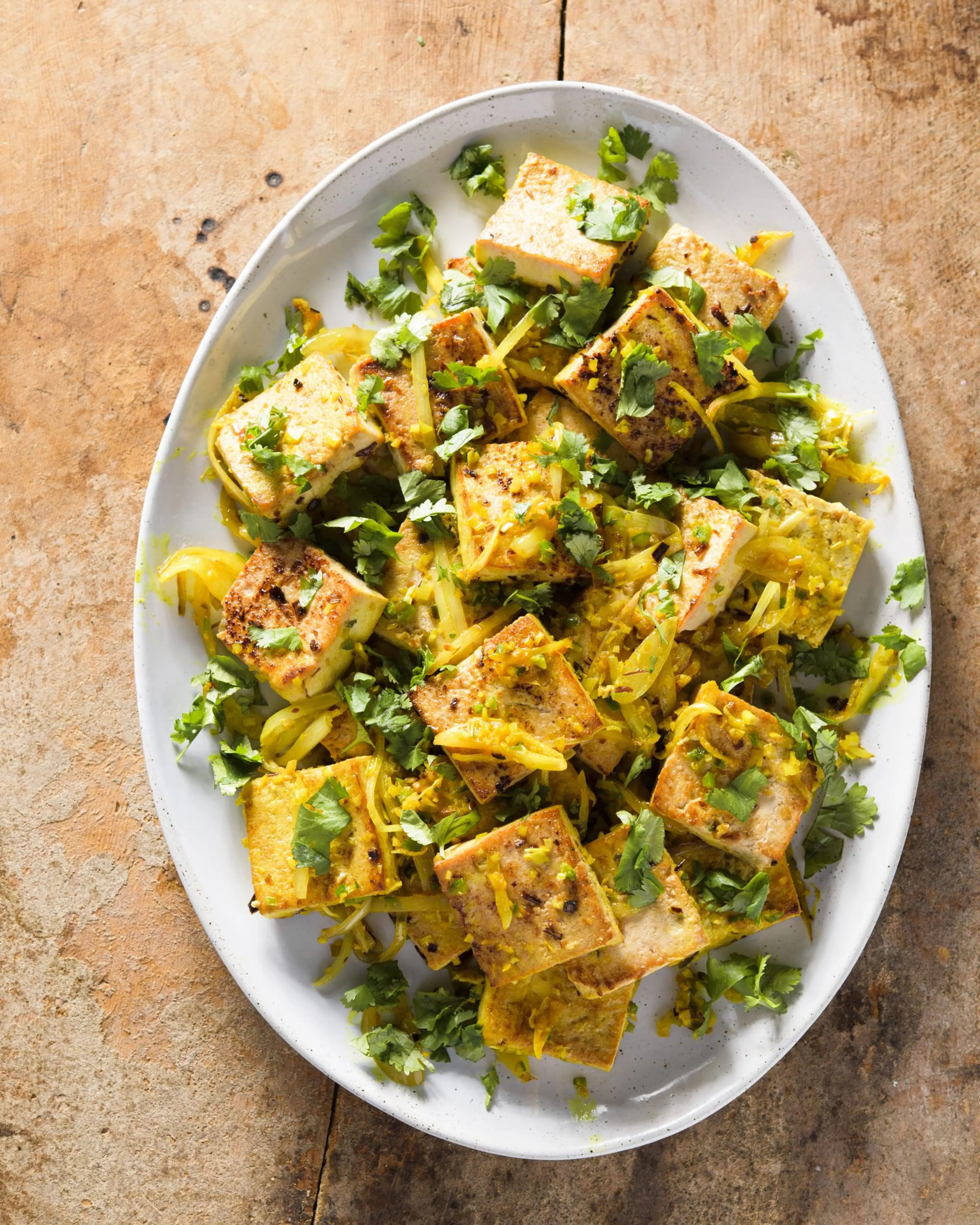 Vietnamese-Style Lemon Grass Tofu