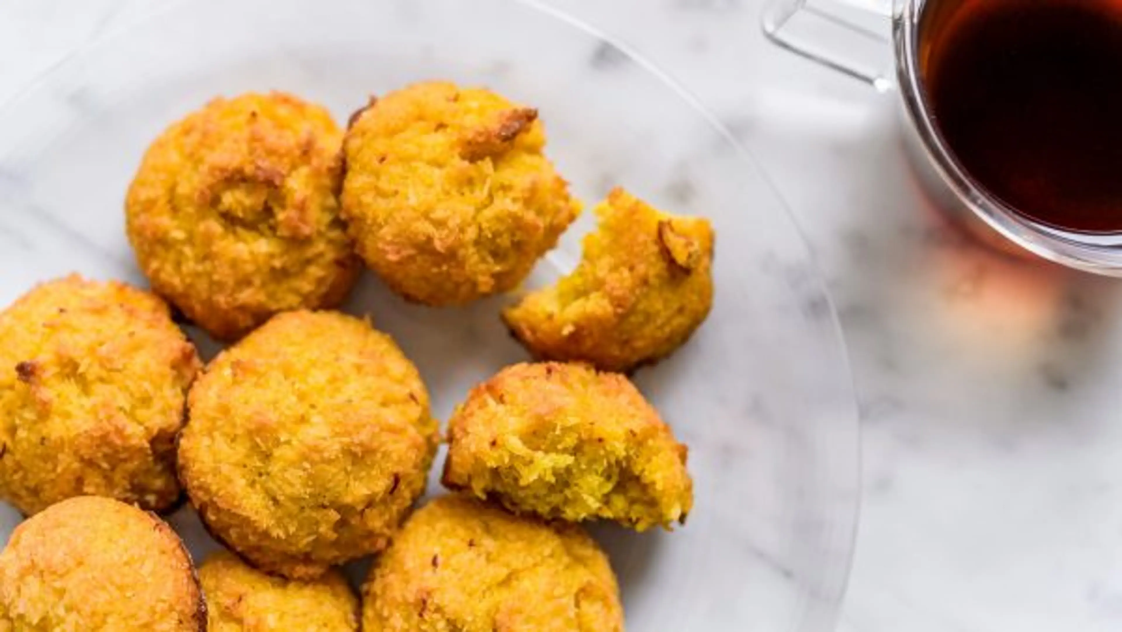 Coconut-Saffron Macaroons