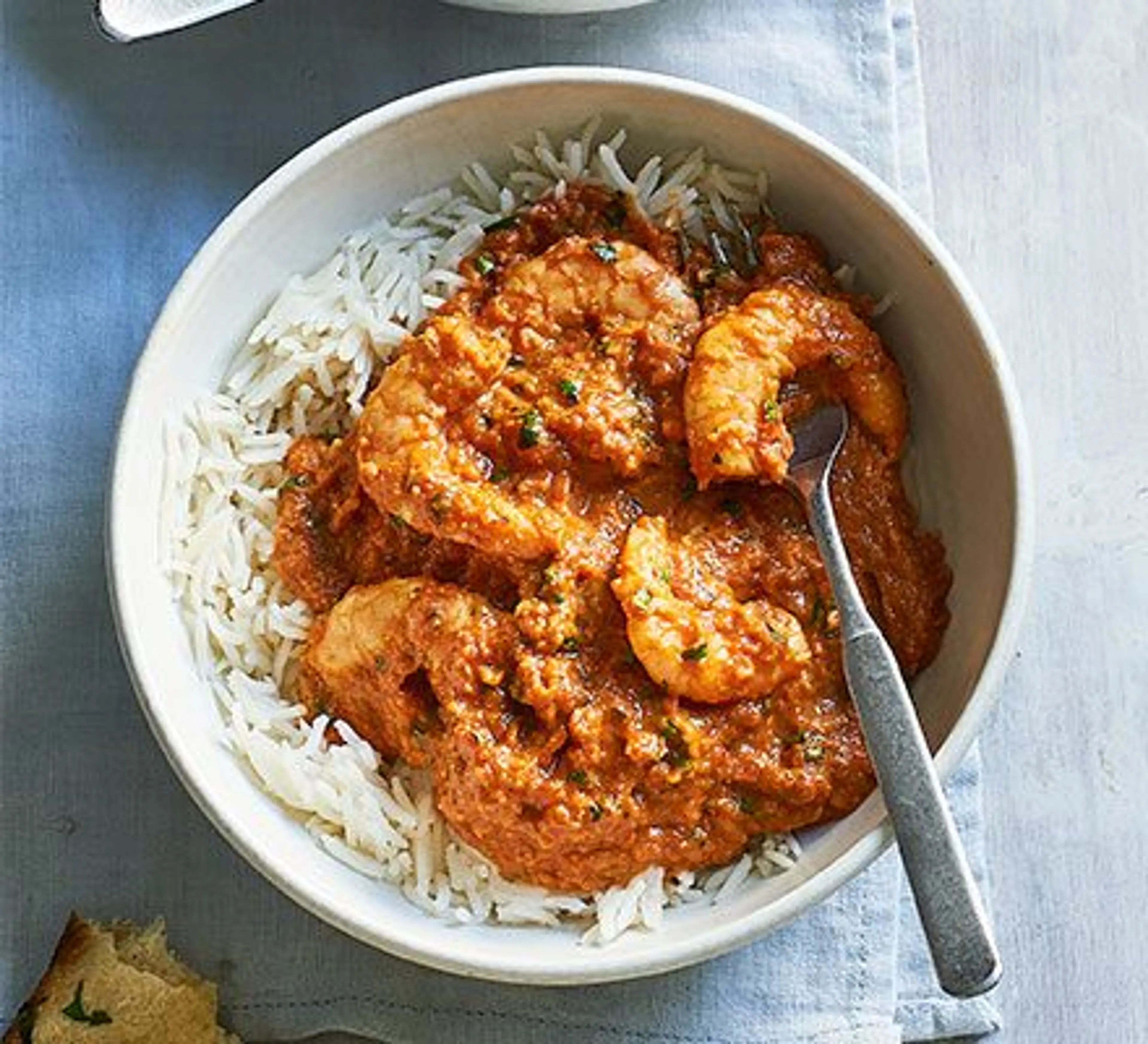 Prawn tikka masala