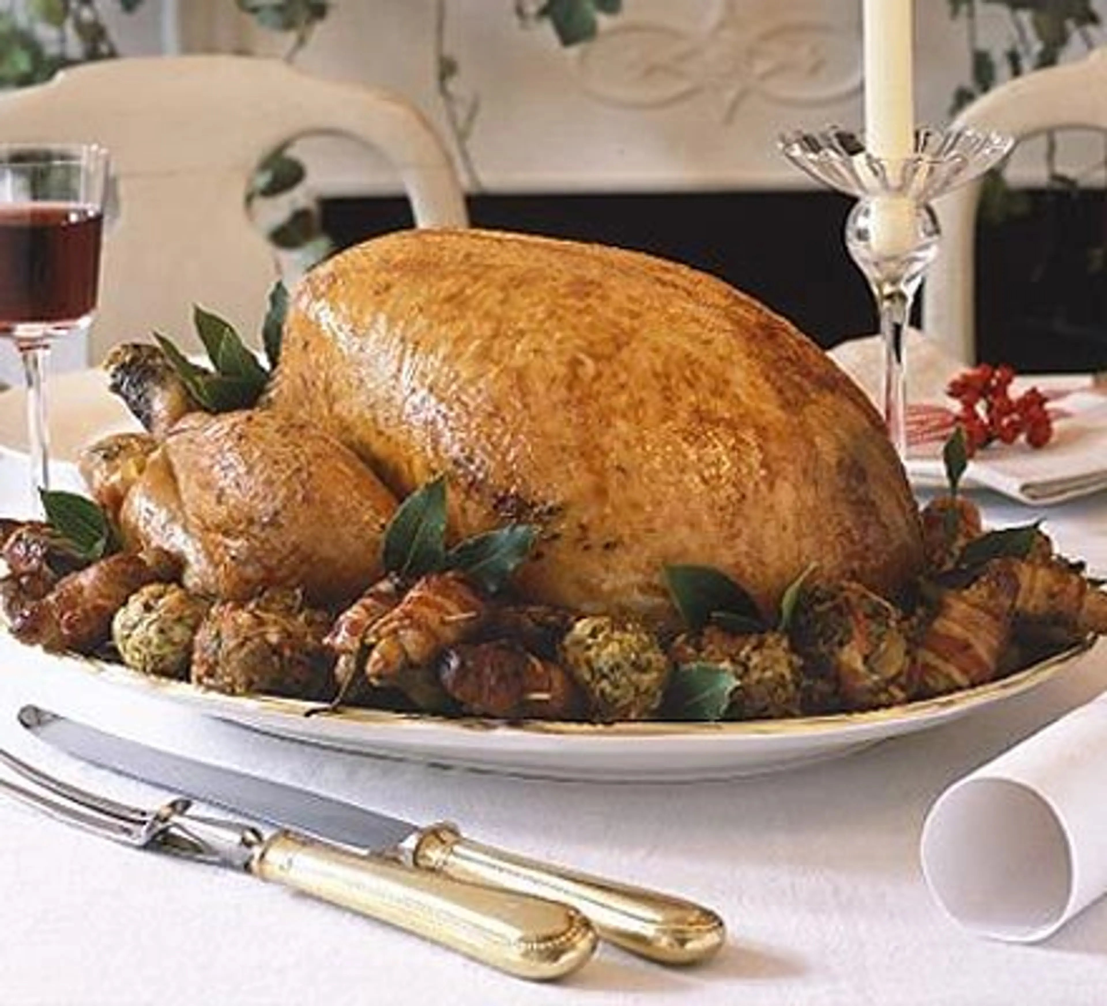 Classic roast turkey