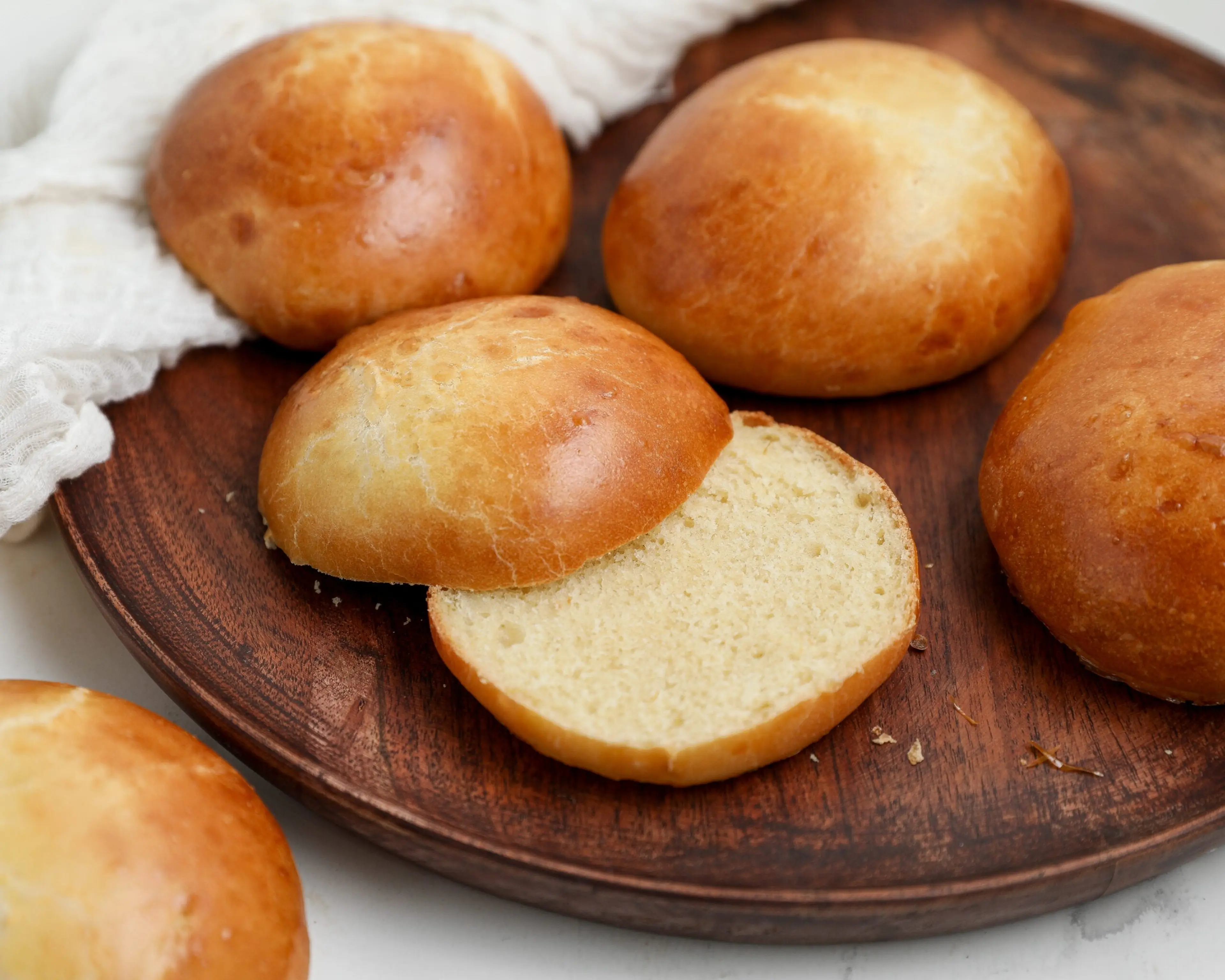 Homemade Hamburger Buns