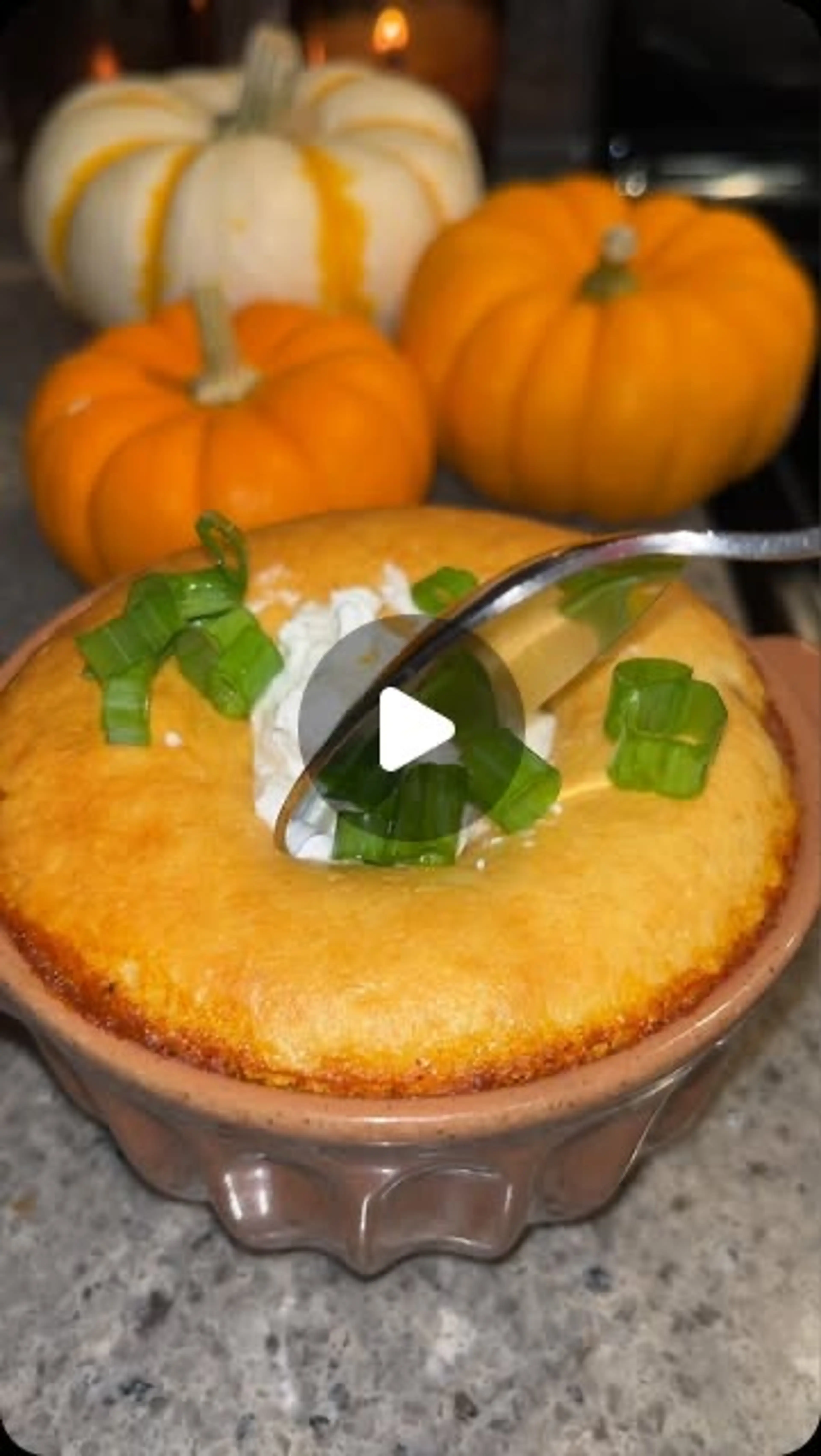 Chili Cornbread Pot Pie