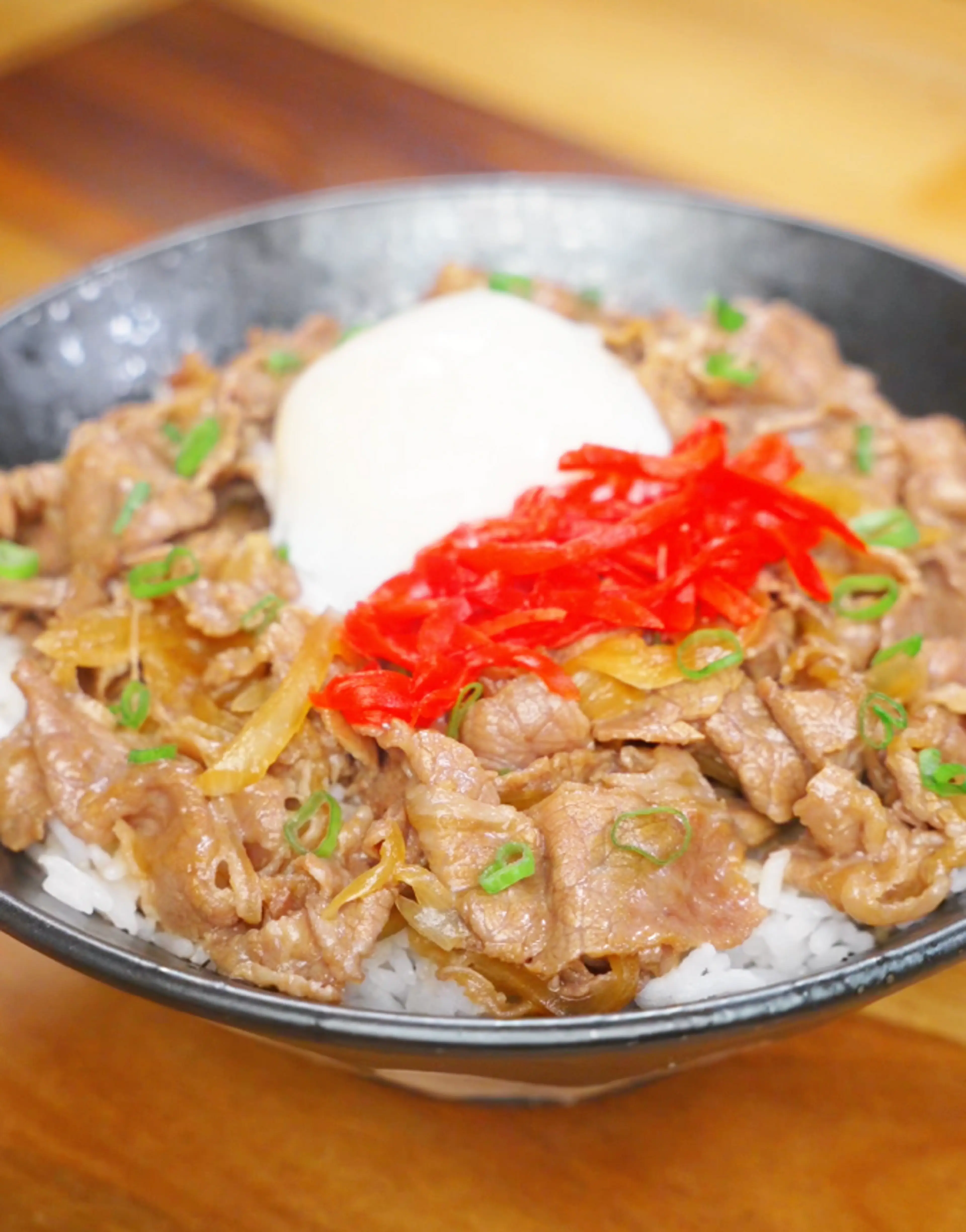 Gyudon (Japanese Beef Bowl)