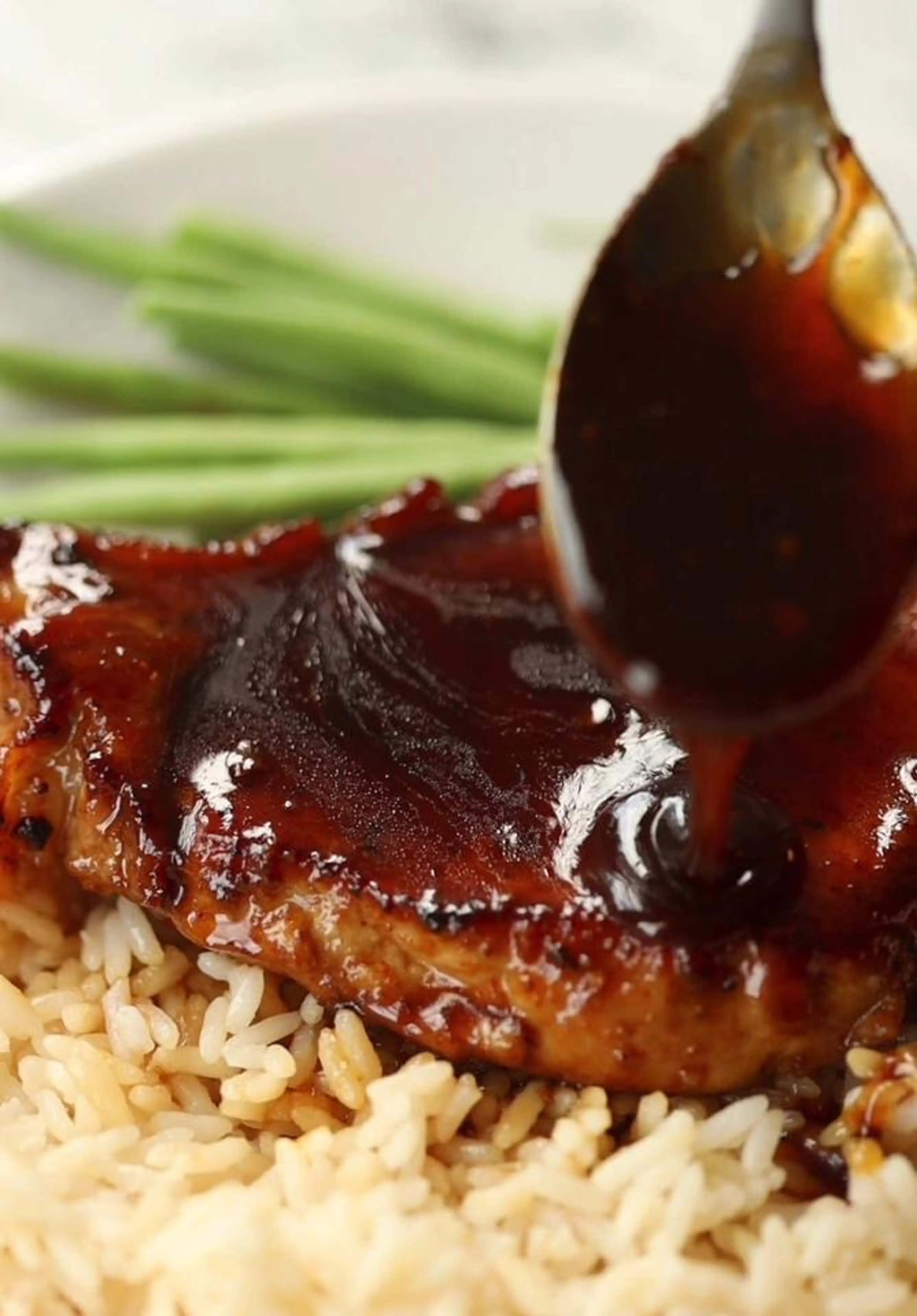Brown Sugar Glazed Pork Chops