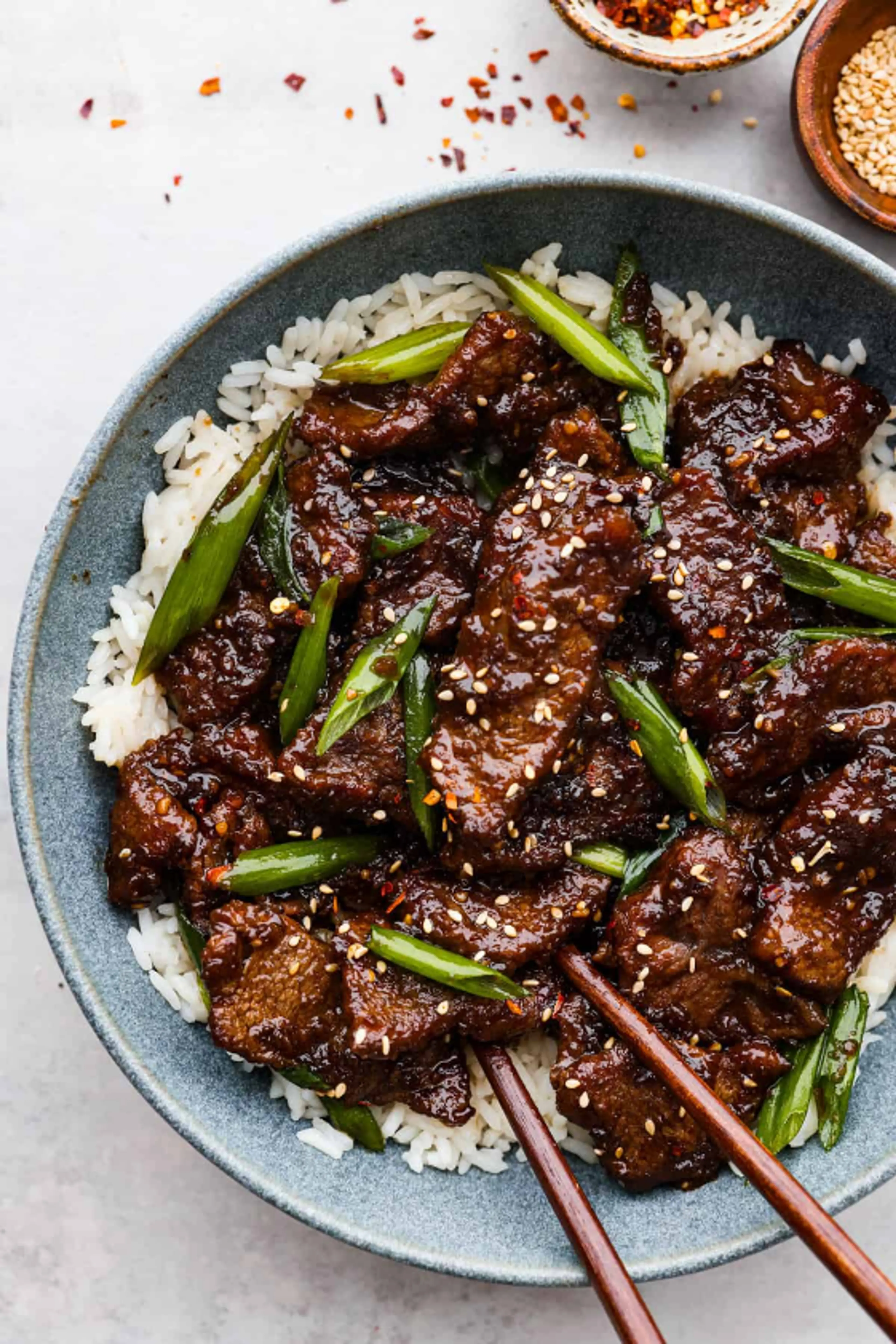 Super Easy Mongolian Beef (Tastes Just like P.F. Chang's!)