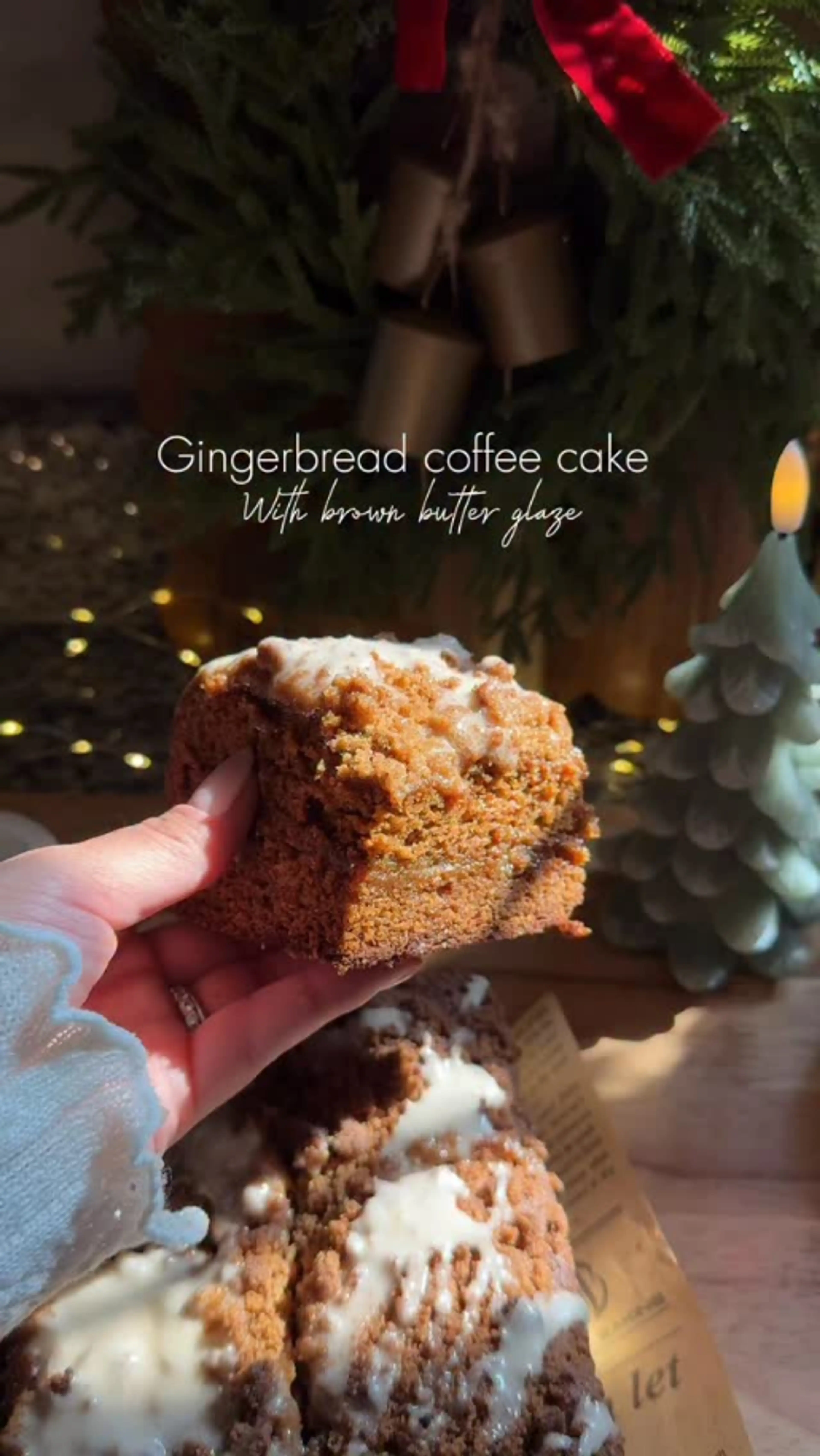 Gingerbread Coffee Cake
