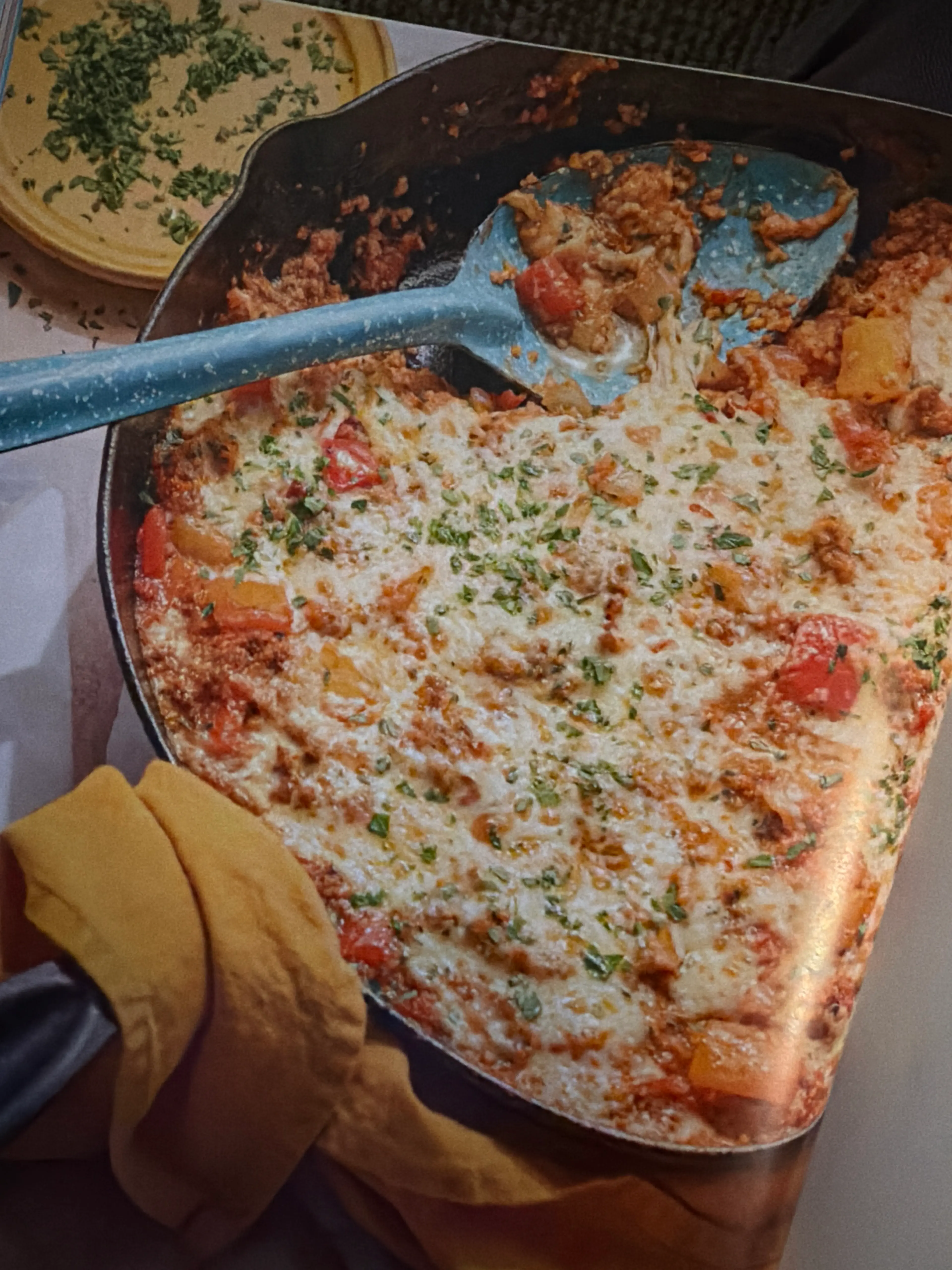 skillet un-stuffed peppers