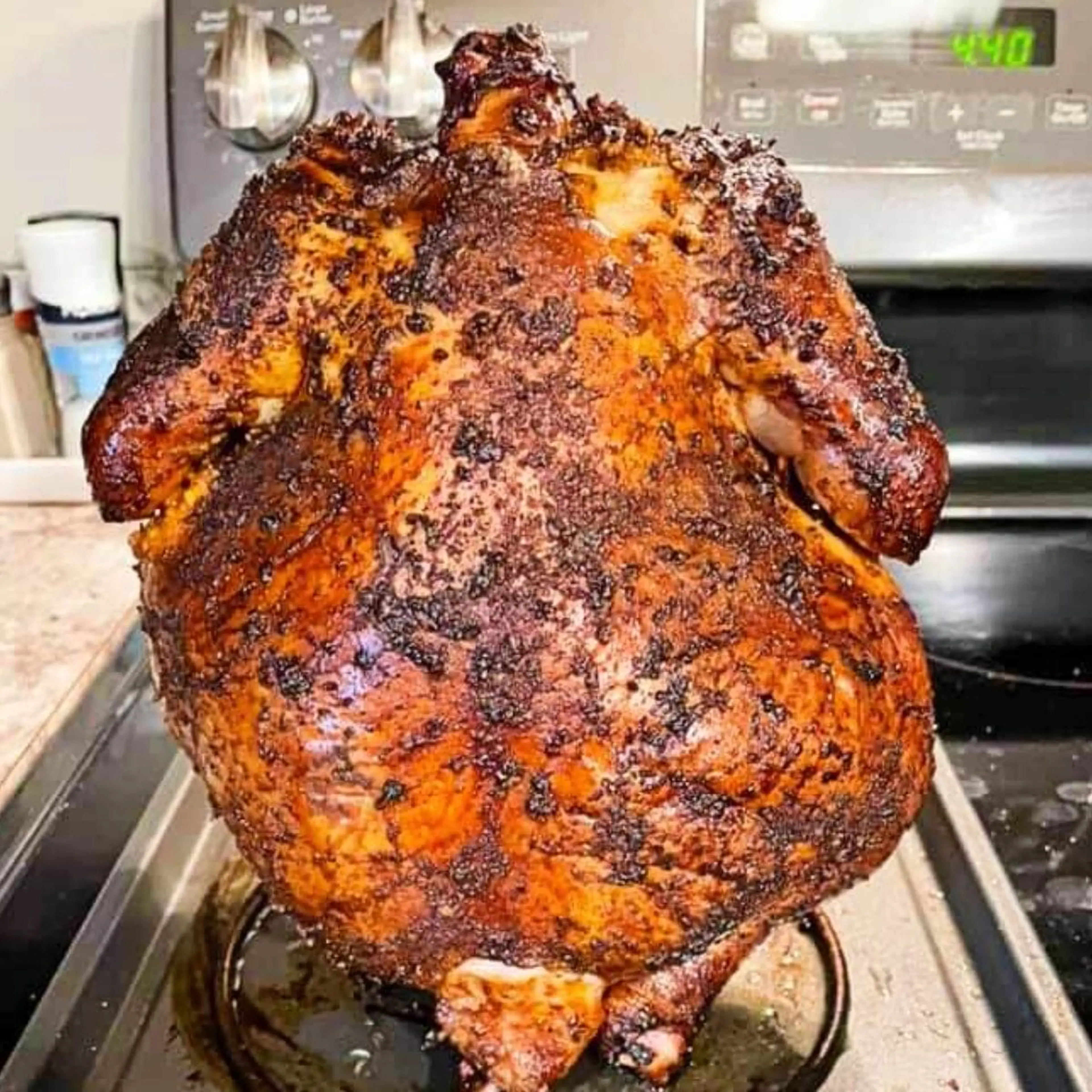 Beer Can Chicken in the Oven