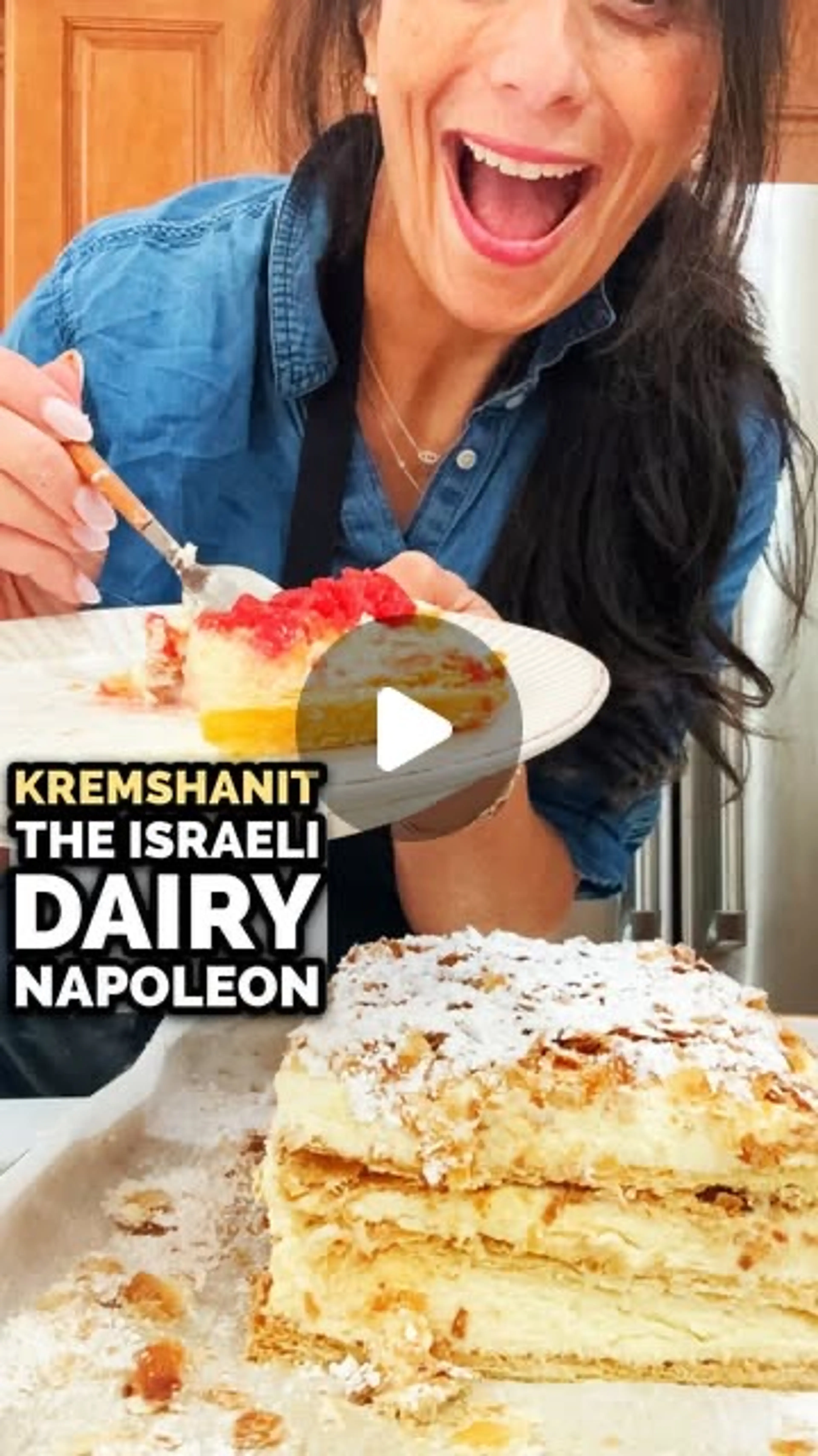 Classic Kremshnit – Israeli Dairy Napoleon