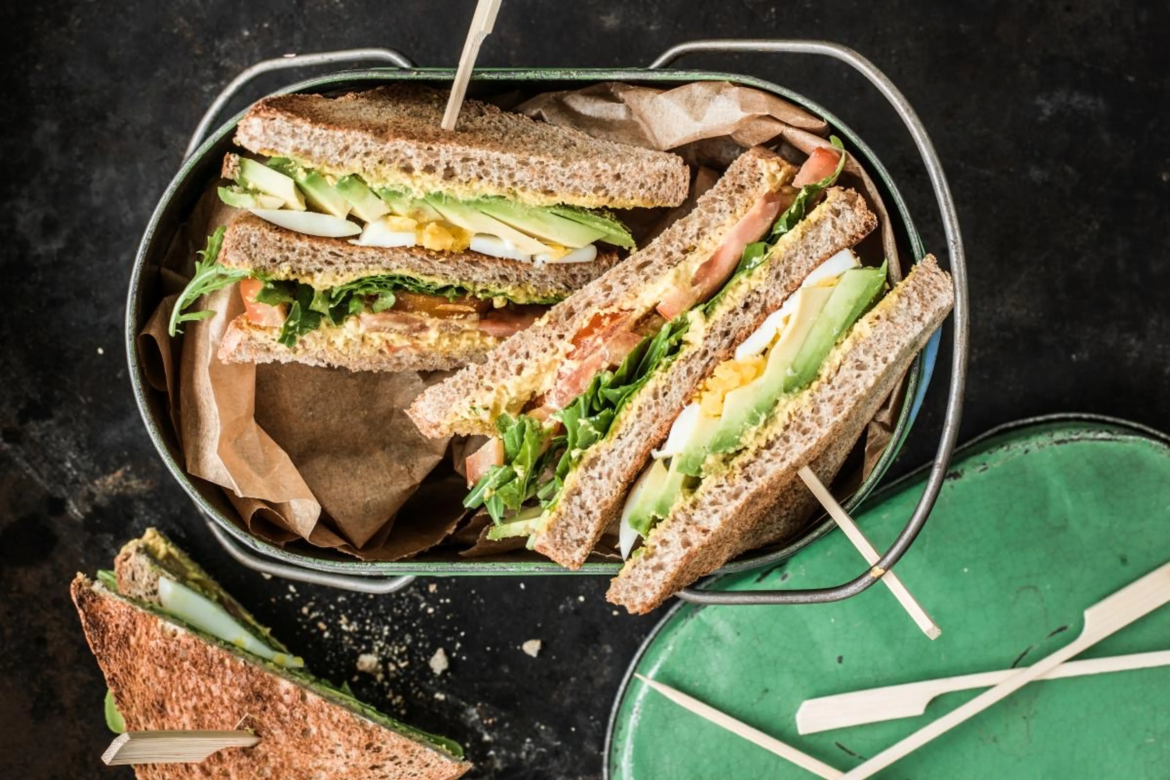 Vegi-Clubsandwich