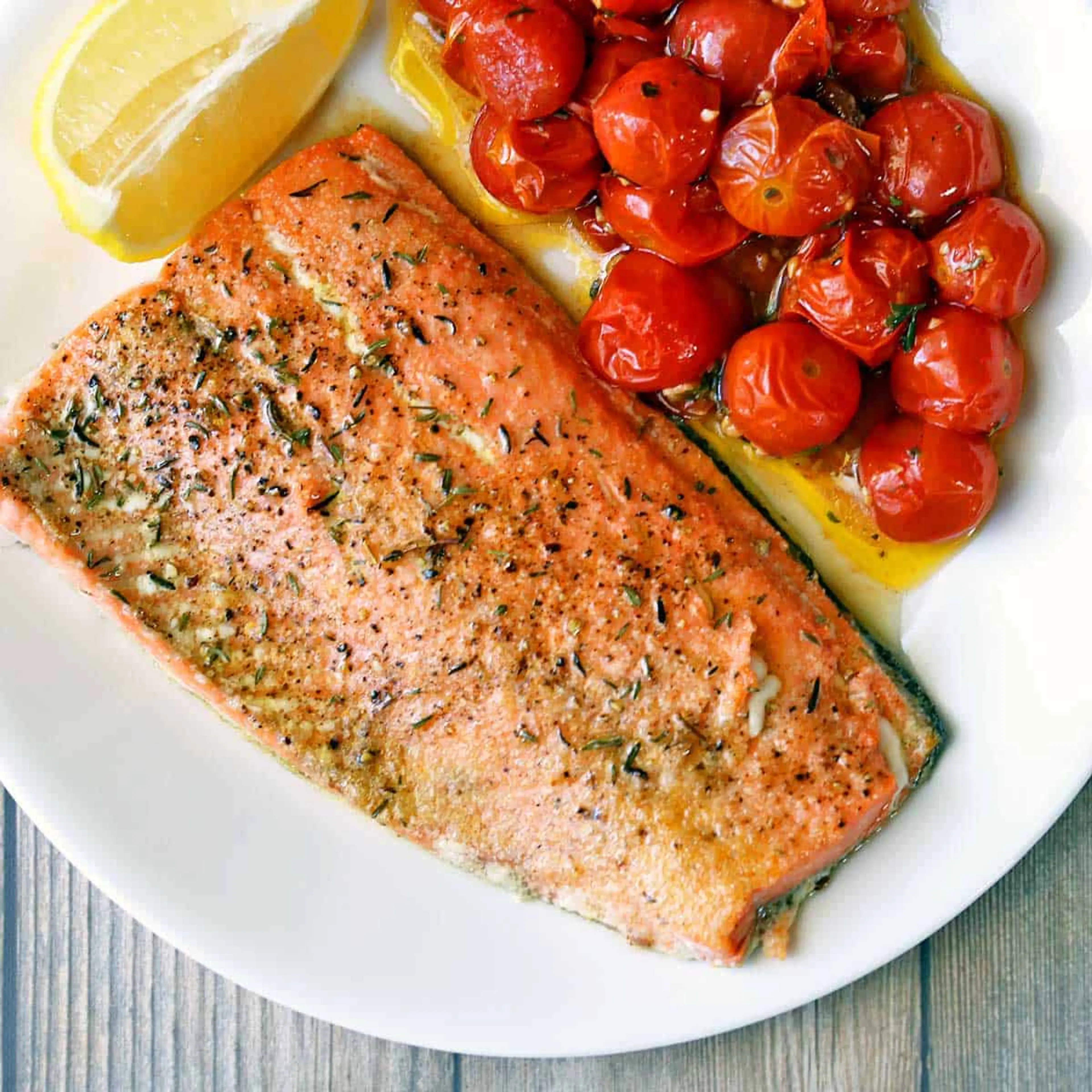 10-Minute Broiled Salmon