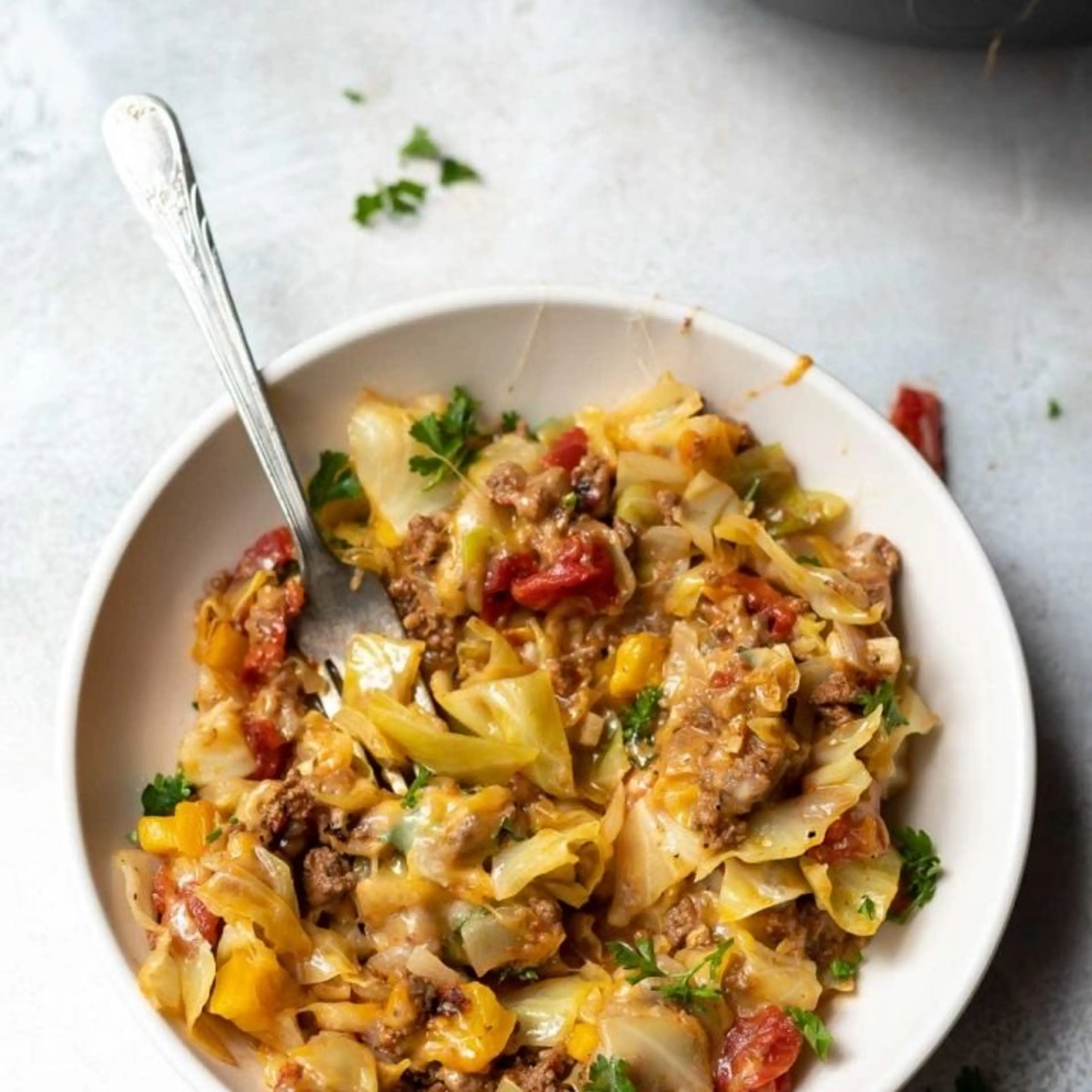Low Carb Unstuffed Cabbage Casserole Recipe