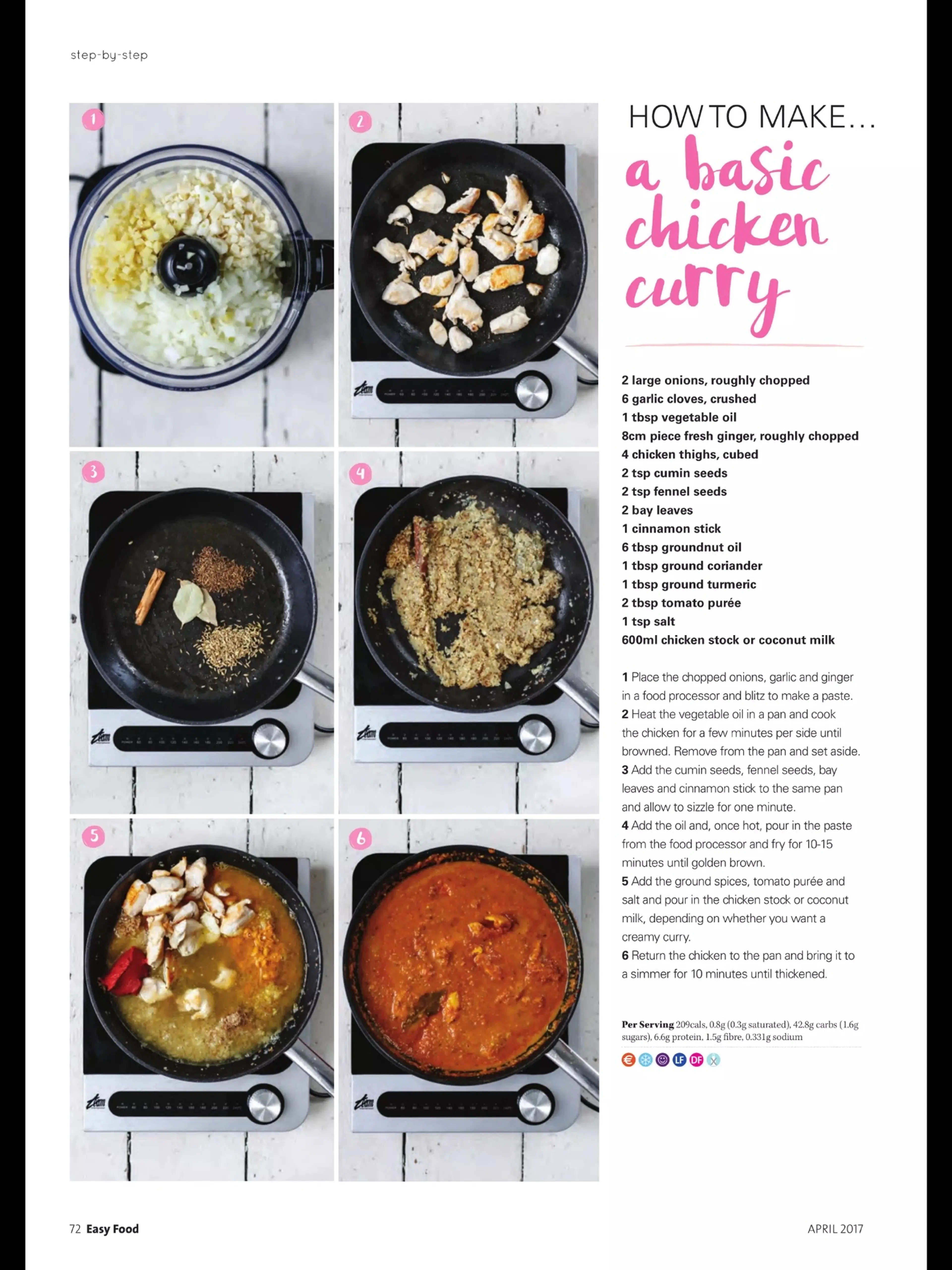 HOW TO MAKE... A Basic Chicken Curry