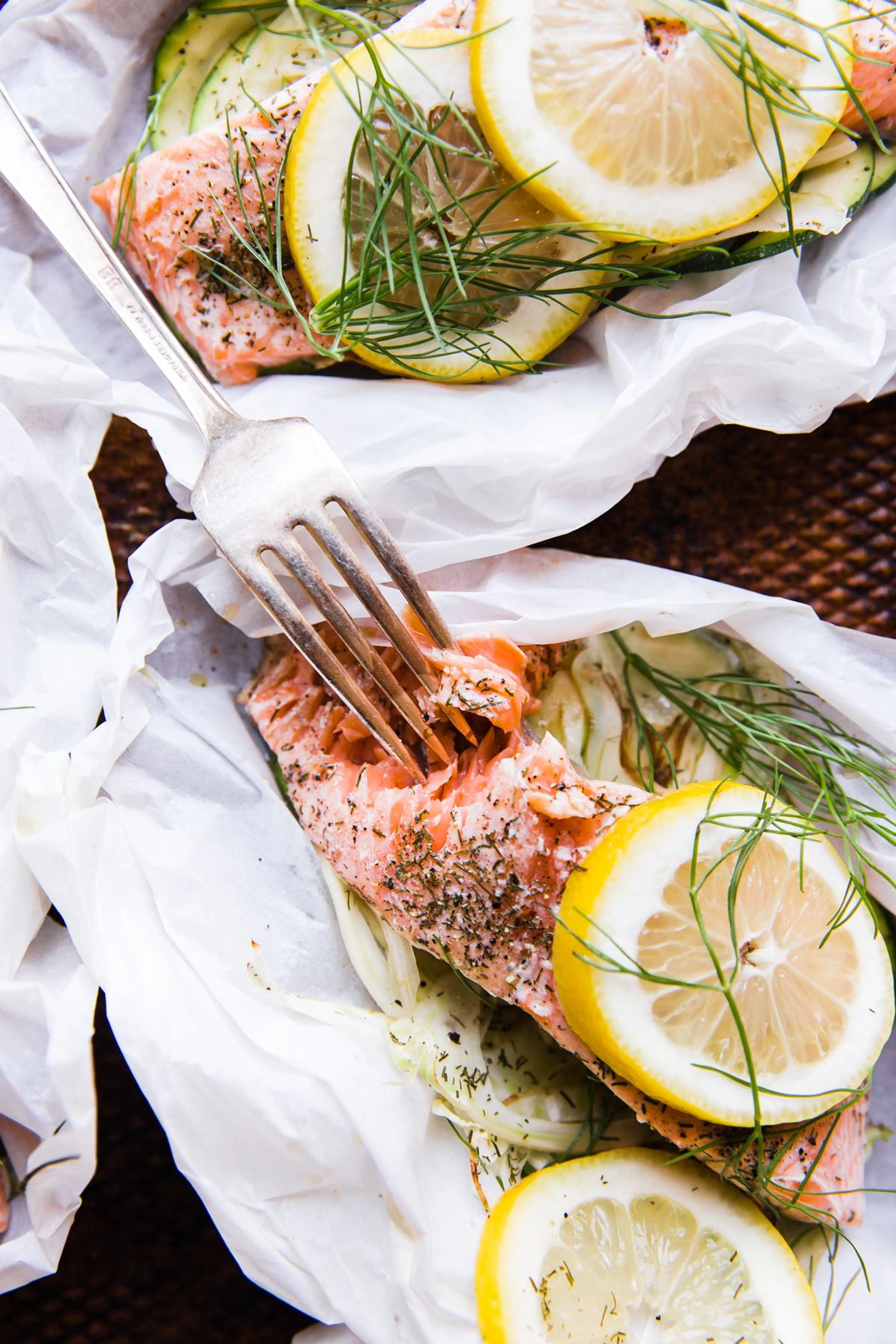 Salmon en Papillote