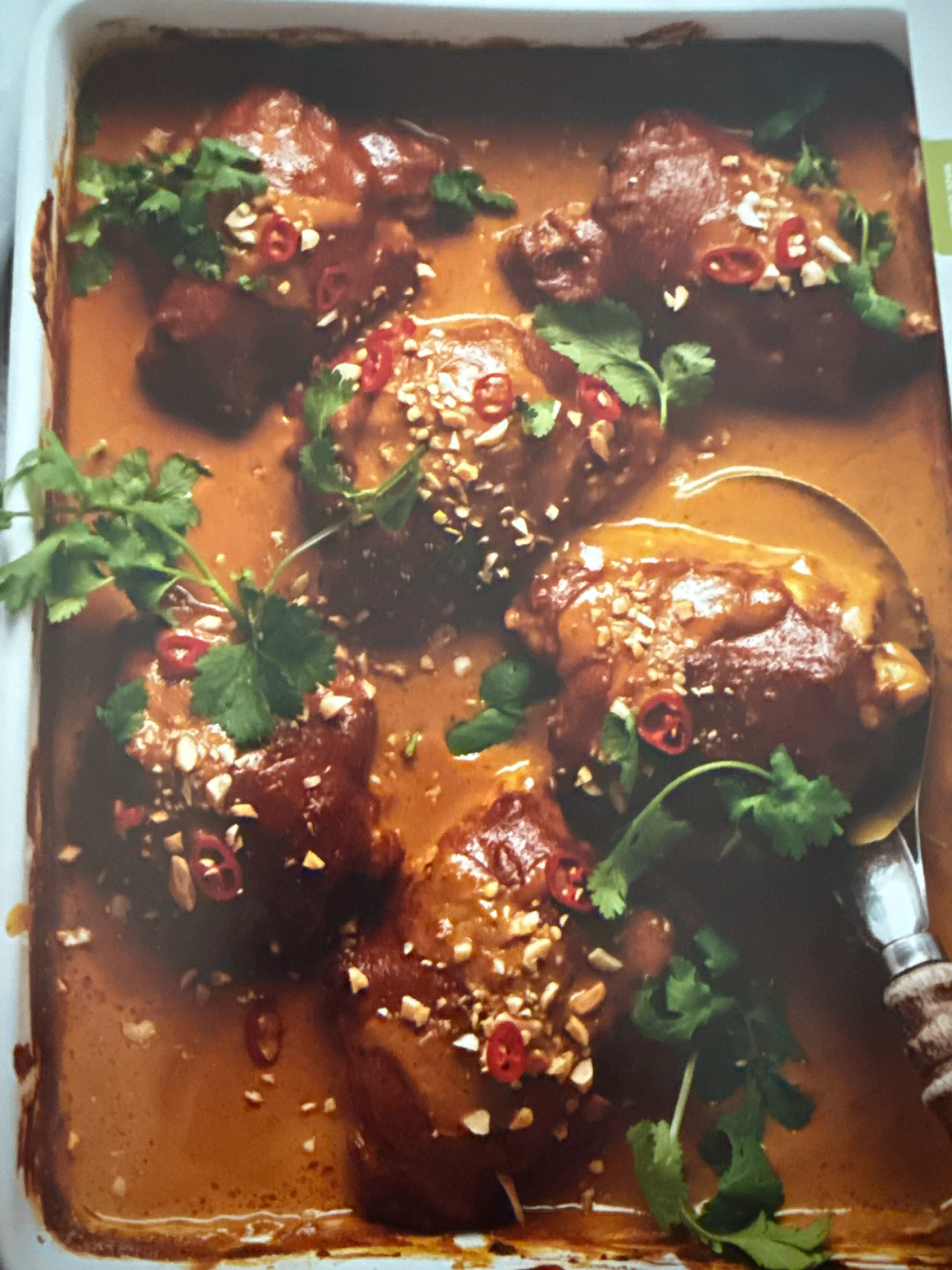 BAKED SATAY CHICKEN