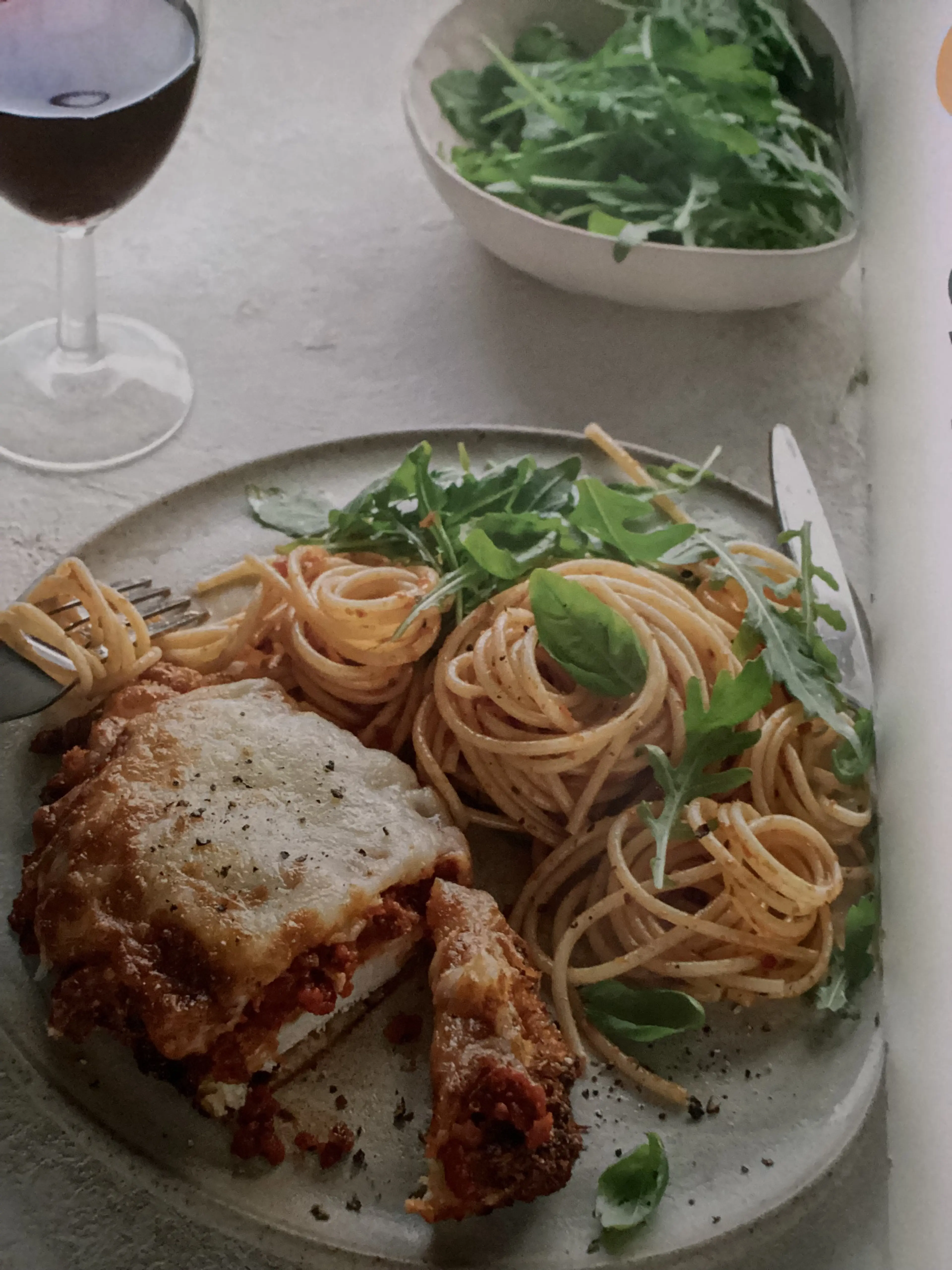 Chicken Parm With A Marinara Sauce